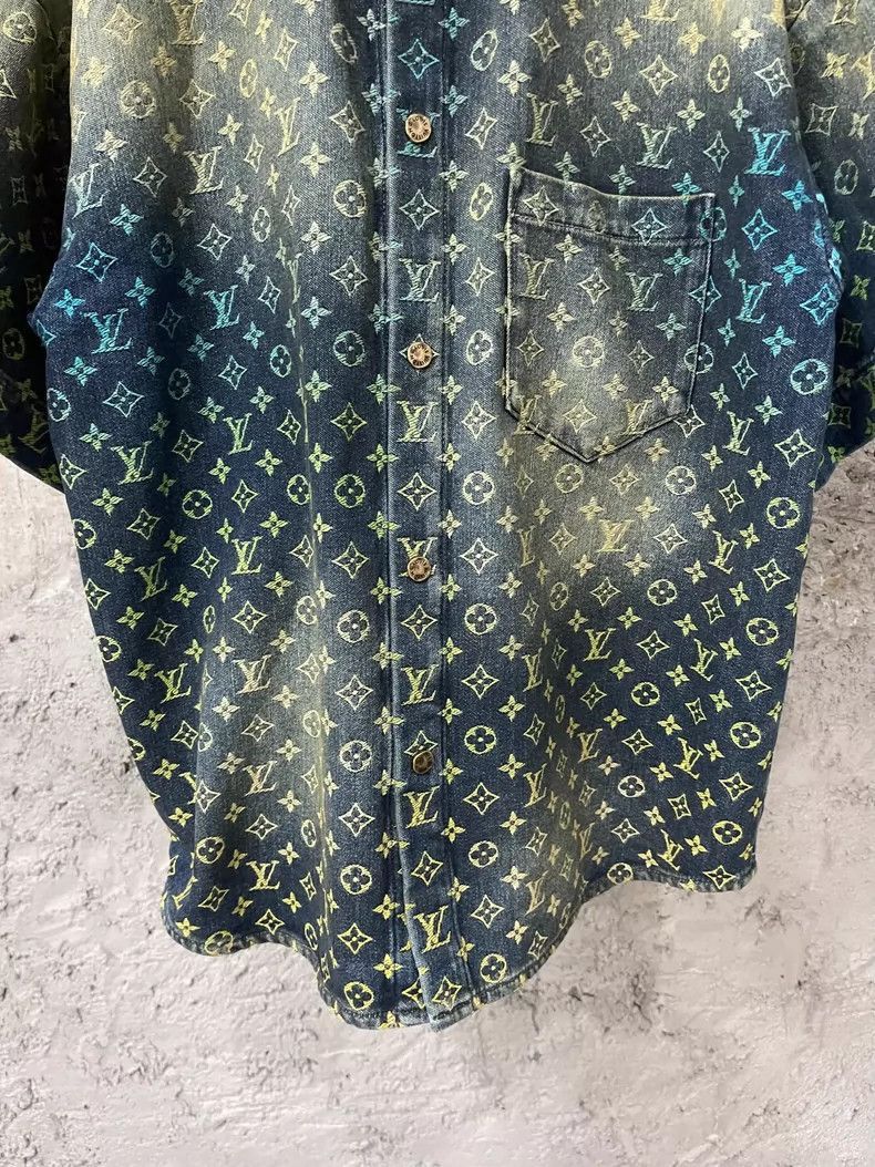 Louis Vuitton Louis Vuitton Colorful Denim Short Sleeve Jacket-2506 Size US M / EU 48-50 / 2 - 4 Thumbnail