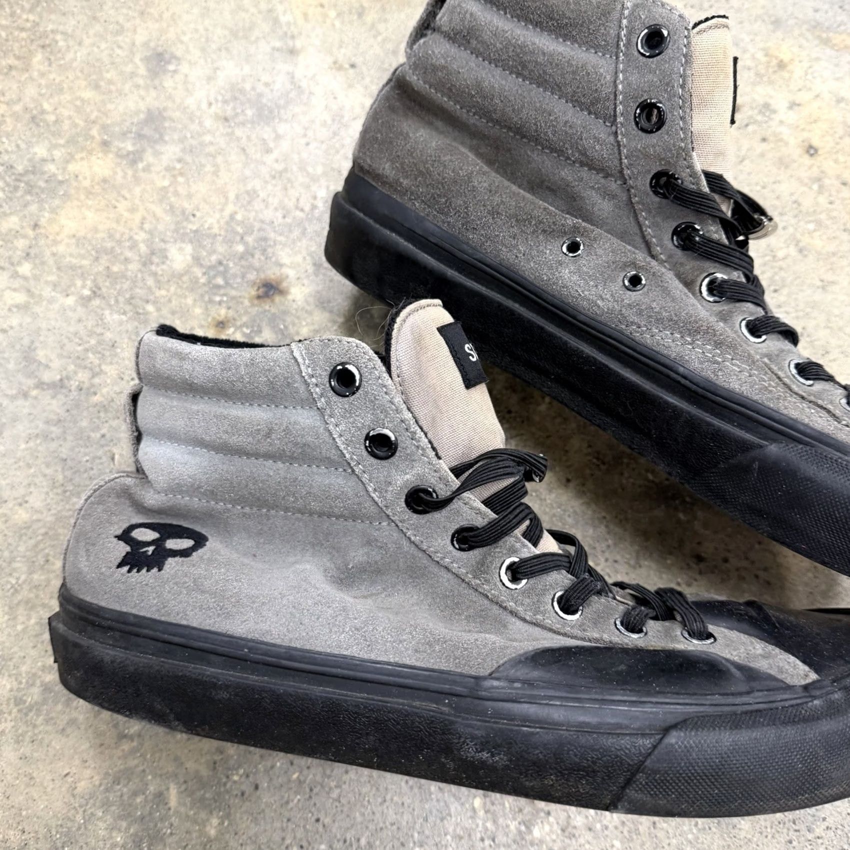 STRAYE VINTAGE Straye Men Sneaker Shoe 10 Lace Up Athletic Athletic Men Black 90s Venice Skateboard Hit Top Zero X — Size US M / EU 48-50 / 2 - 2 Thumbnail