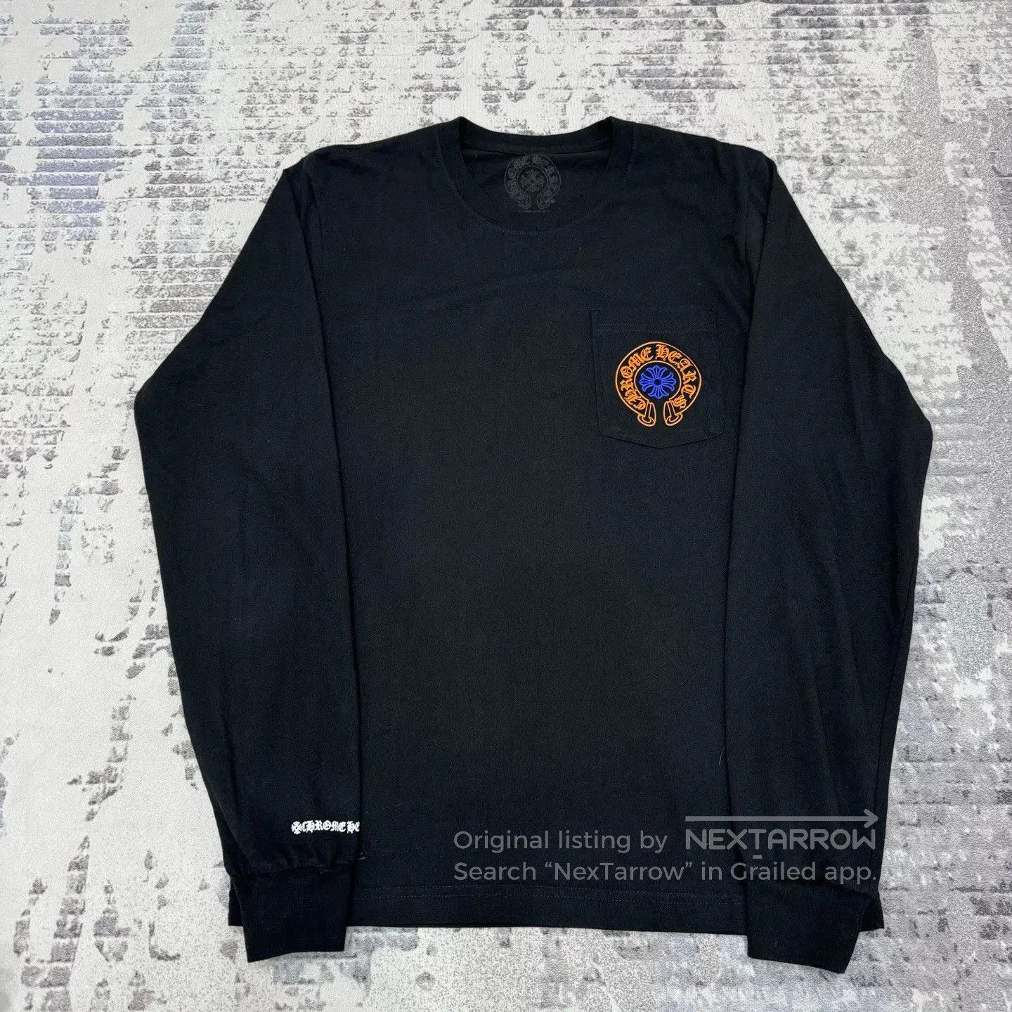 Chrome Hearts Chrome Hearts STAFF Pattern Long Sleeve T-Shirt. Size US M / EU 48-50 / 2 - 1 Thumbnail