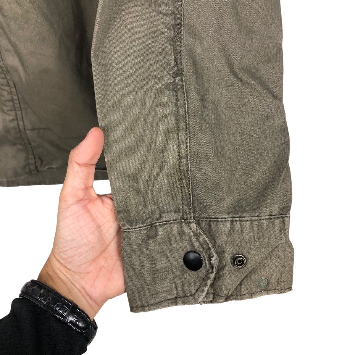 Hysteric Glamour 📌Vintage Biker Jacket Icca Multi Pocket Parachute Bondage Size US XL / EU 56 / 4 - 16 Thumbnail