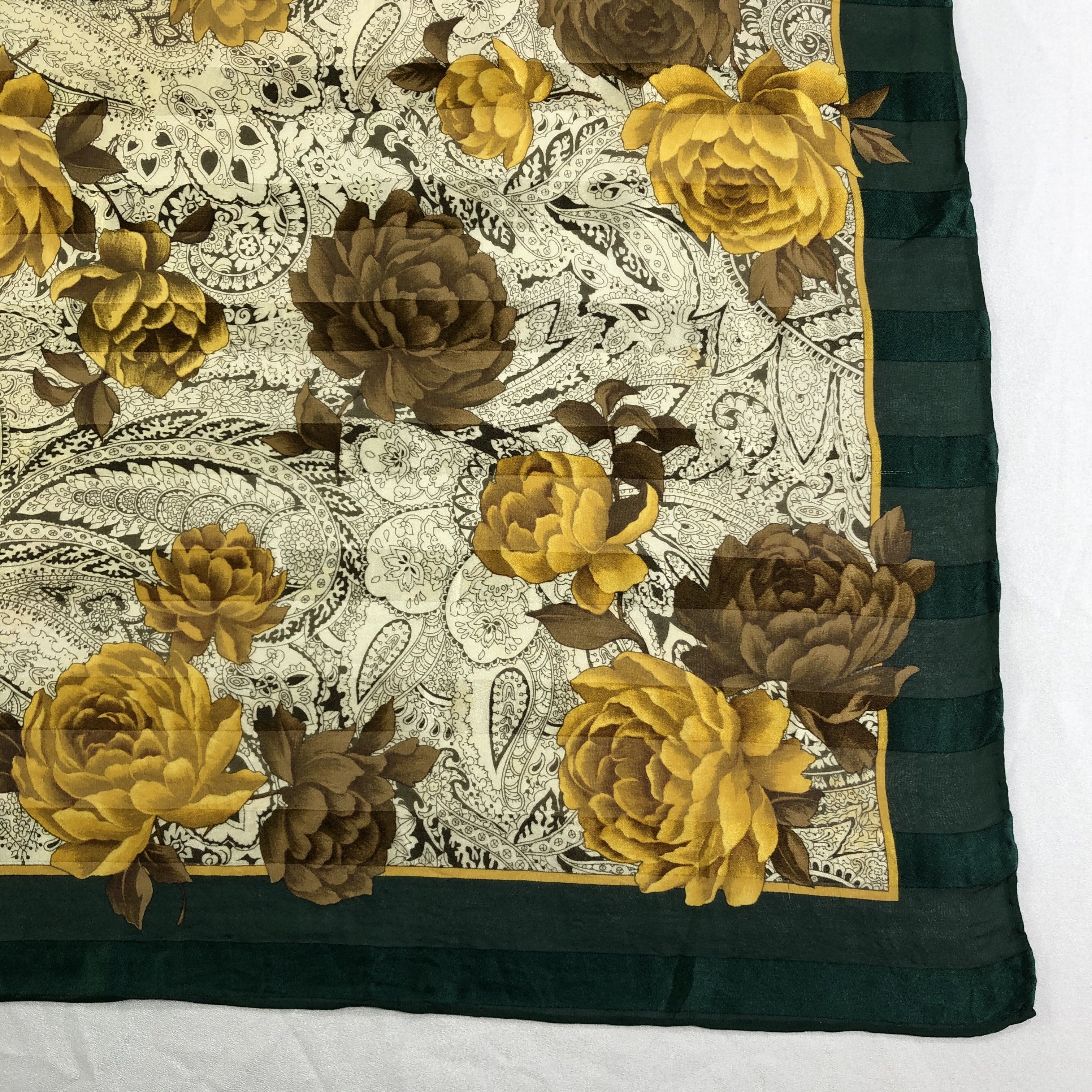 Vintage Vintage Silk Scarf Size ONE SIZE - 3 Thumbnail