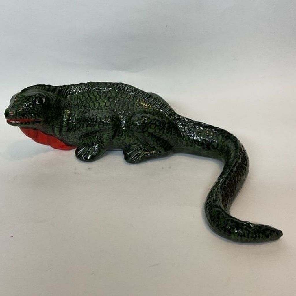 The Unbranded Brand Talavera Pottery Lizard Iguana Mexican CozumelCeramic Figure Size ONE SIZE - 13 Thumbnail