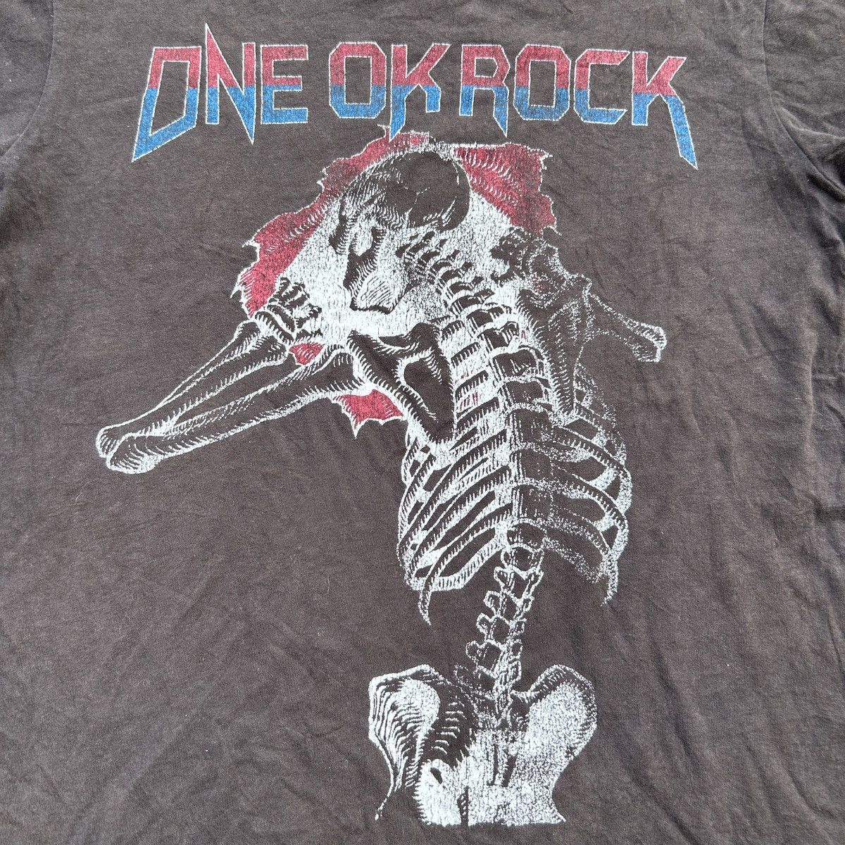 Band Tees Japanese Rock One Ok Rock T-shirt Tour 2016 faded Size US XXS / EU 40 - 5 Thumbnail