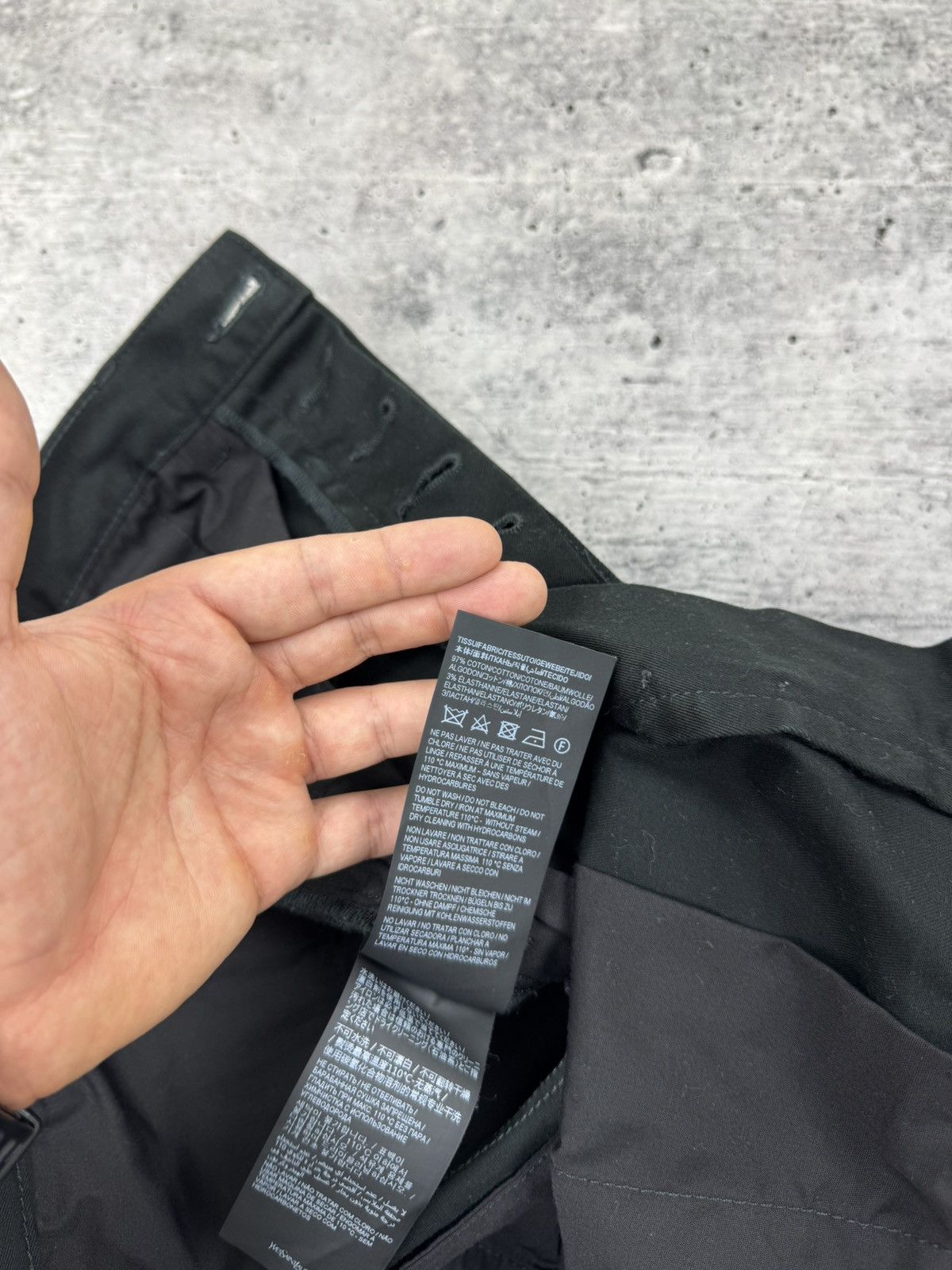Saint Laurent Paris Vintage Saint Laurent Paris Classic Cropped Pants Trousers Size US 30 / EU 46 - 17 Thumbnail