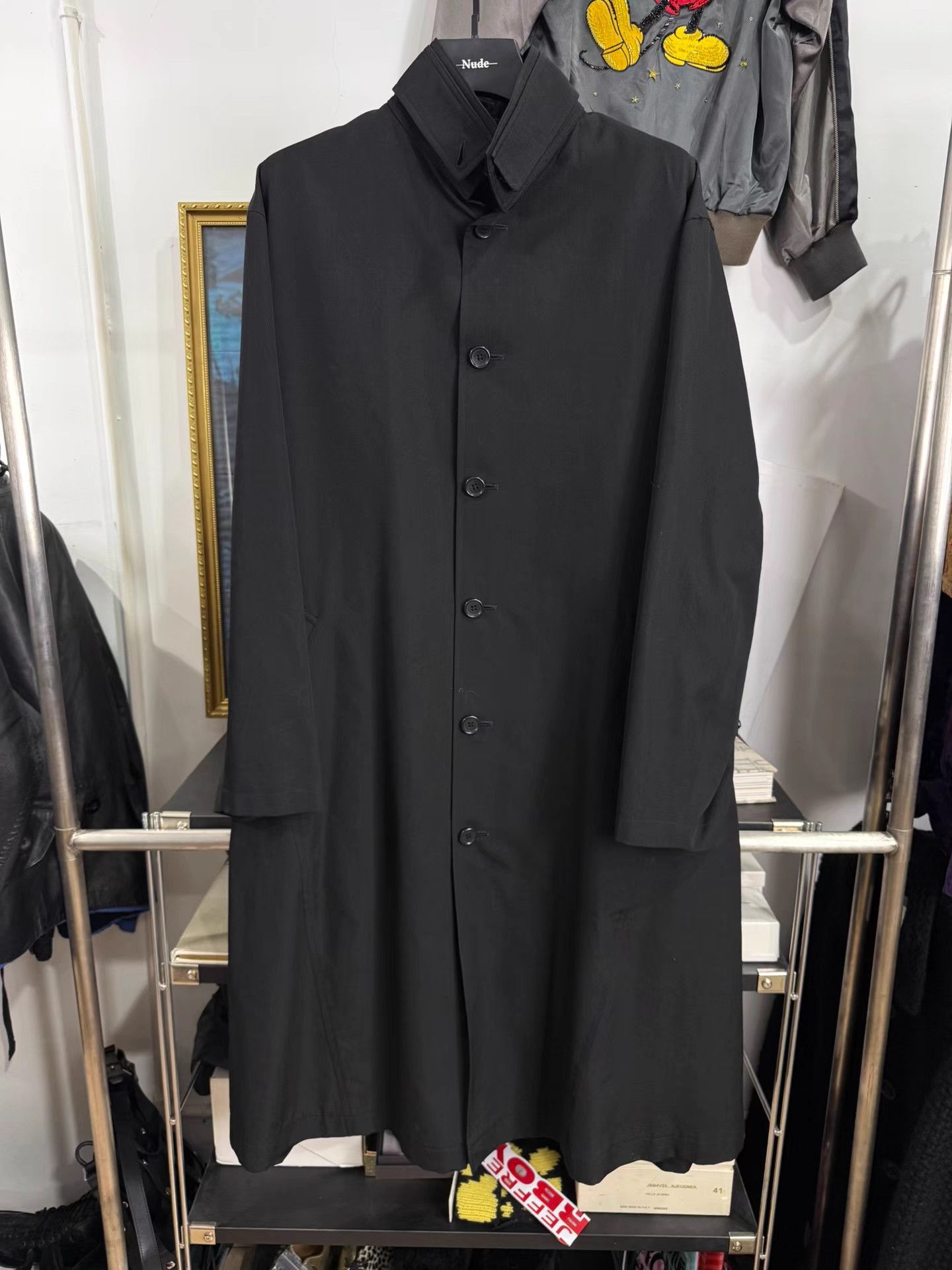 Yohji Yamamoto Yohji Yamamoto Y's for men Heavy Wool Stand Collar Coat K20 Size US L / EU 52-54 / 3 - 1 Thumbnail
