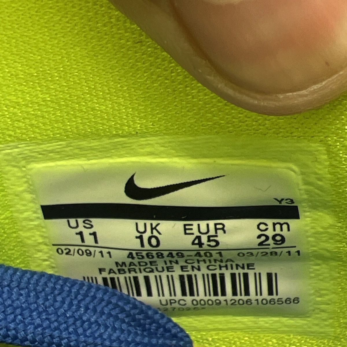 Nike Lebron 8 low sprite Size US 11 / EU 44 - 9 Thumbnail