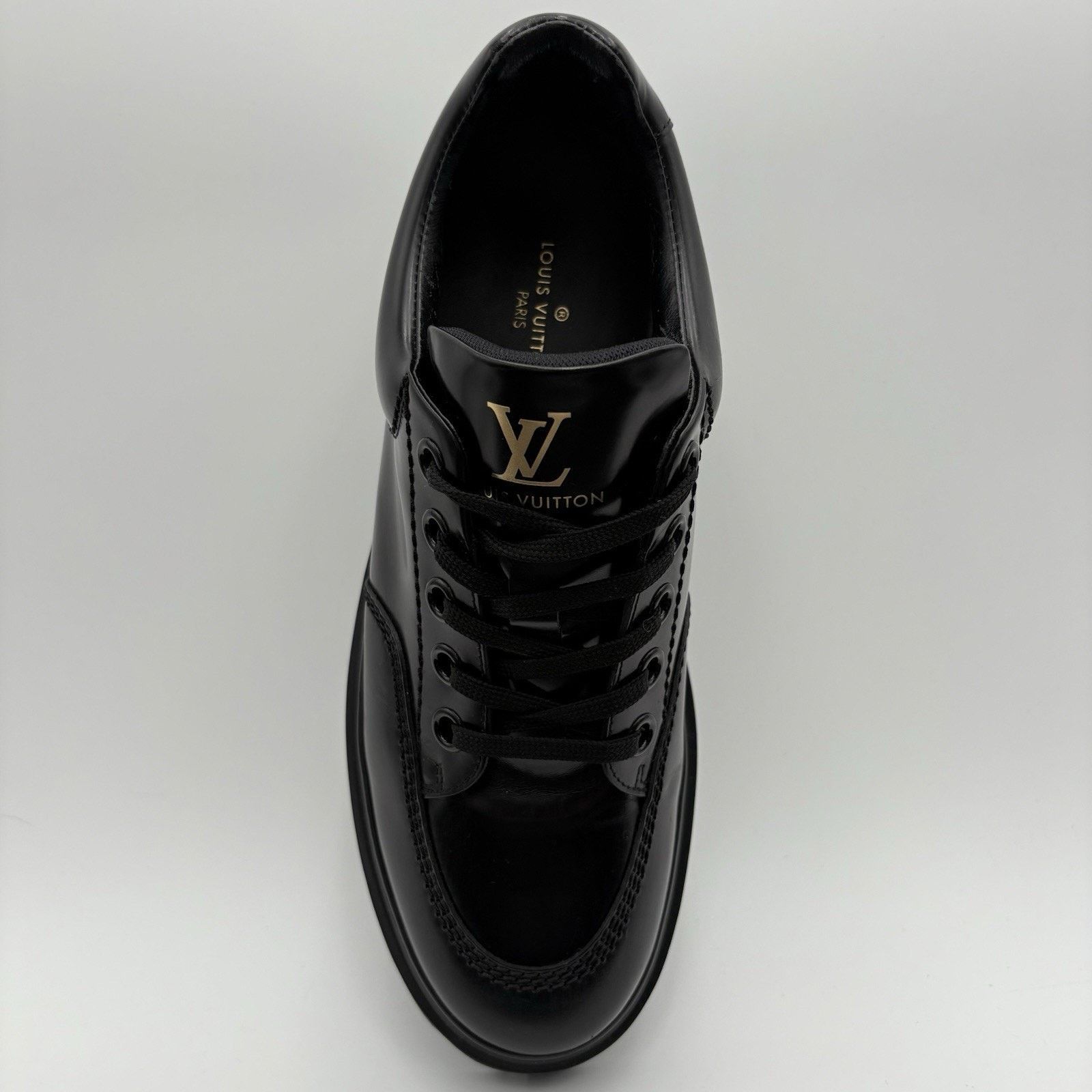 Louis Vuitton Louis Vuitton Leather Derby Sneaker ' Black ' | SUPER CLEAN! Size US 8 / EU 41 - 5 Thumbnail
