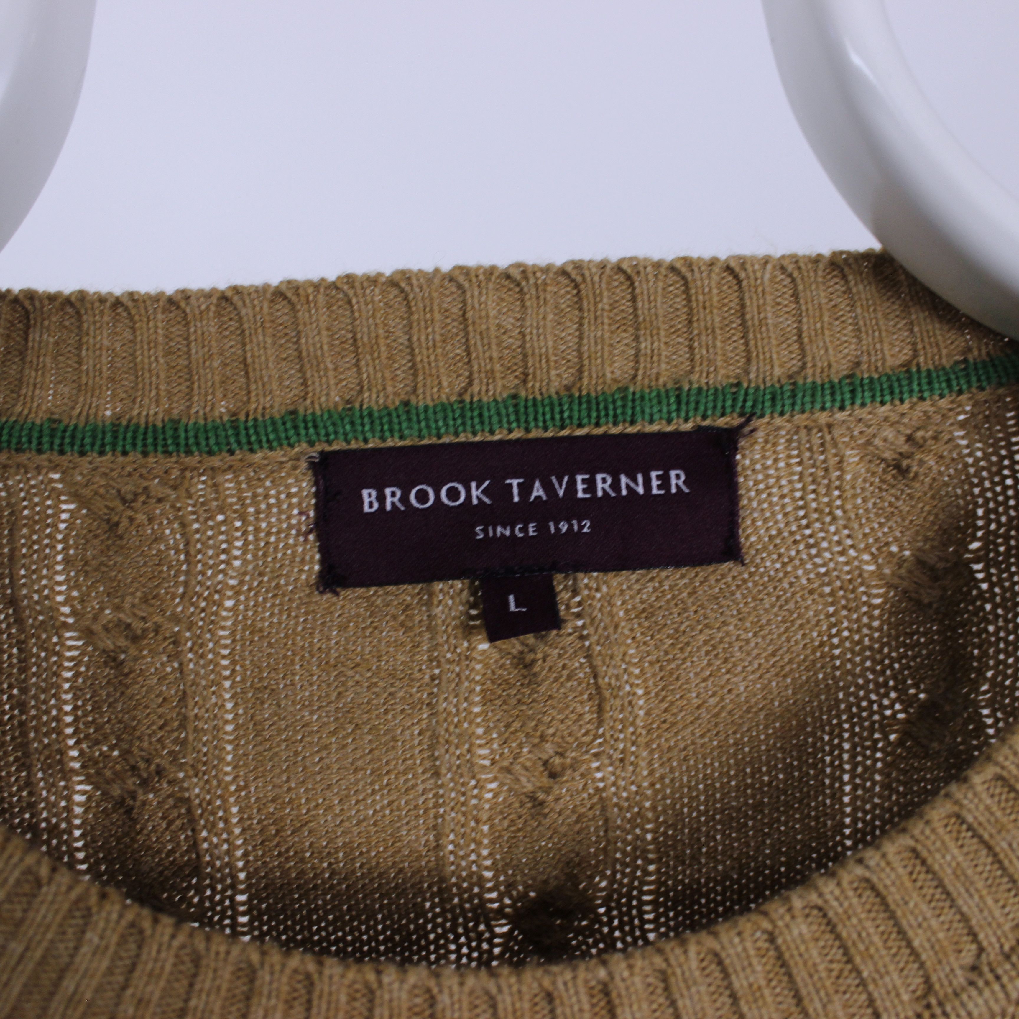 Vintage Brook Taverner sweater knitwear cotton cashmere L XL Size US L / EU 52-54 / 3 - 10 Thumbnail