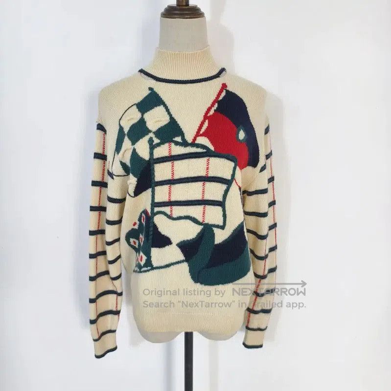 Dior Dior Winter Cream Wool Women's Sweater . Size M / US 6-8 / IT 42-44 - 1 Thumbnail