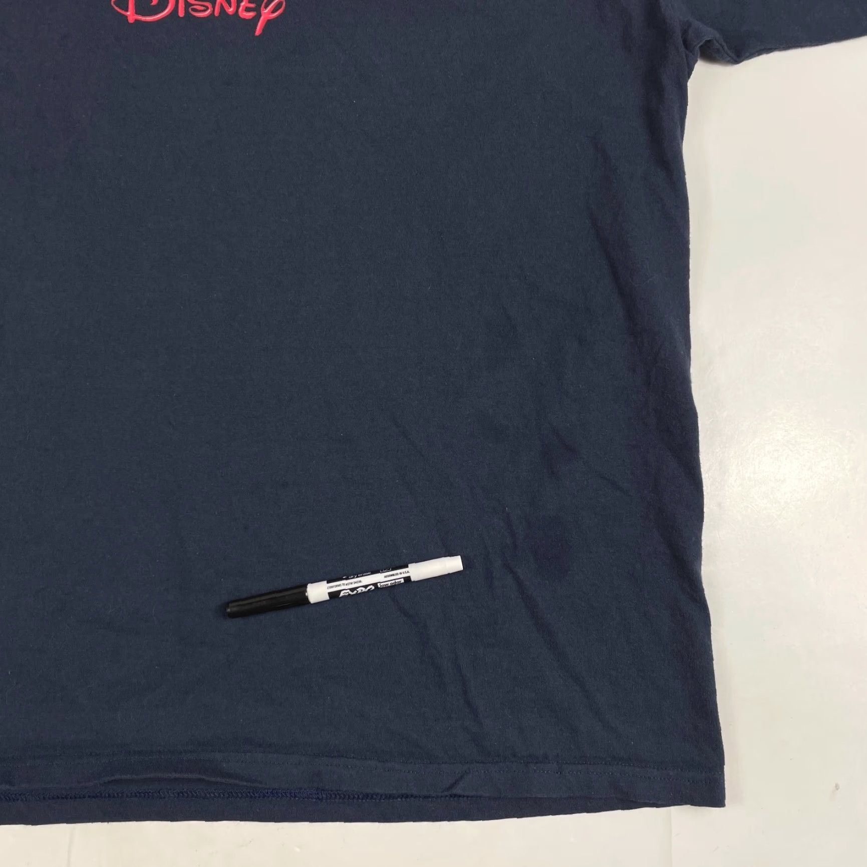 Disney VINTAGE Disney Shirt Adult 2XL Blue Mickey Goofy Short Sleeve Crew Neck Men T-Shirt Logo (Regular) Size US XXL / EU 58 / 5 - 4 Thumbnail