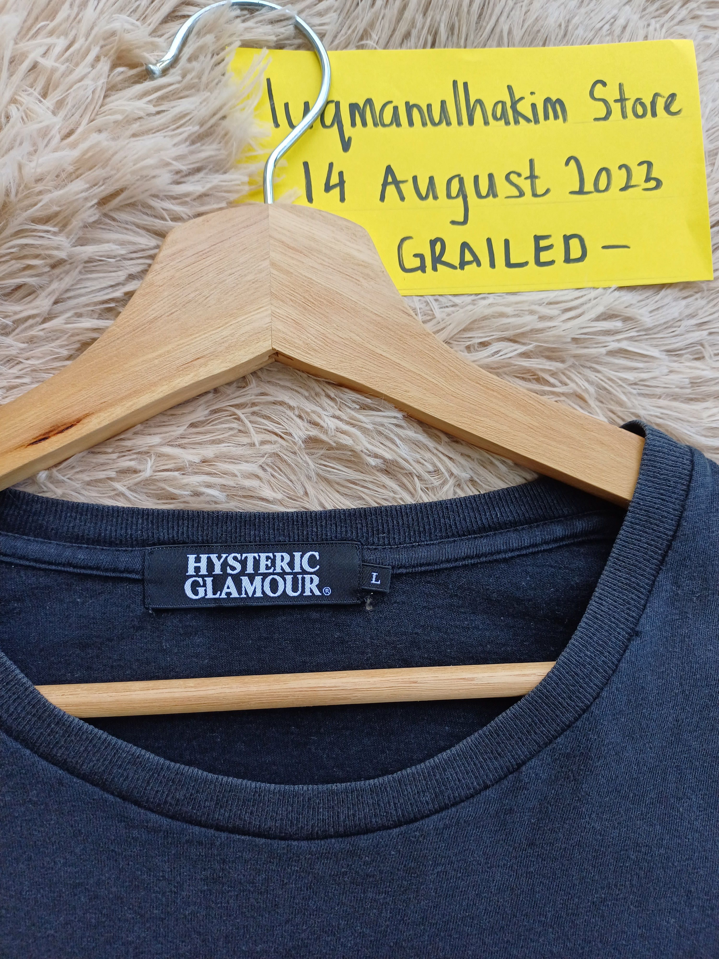 Hysteric Glamour Rare Vintage Hysteric Glamour Feel So Good Tshirt Size L / US 10 / IT 46 - 6 Thumbnail