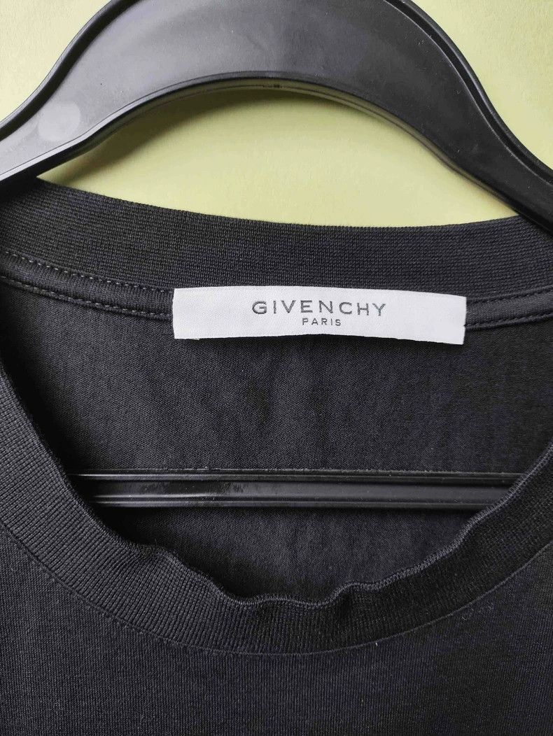 Givenchy Givenchy Distressed Black Crew Neck Hooded Sweatshirt, Siz Size US L / EU 52-54 / 3 - 3 Thumbnail
