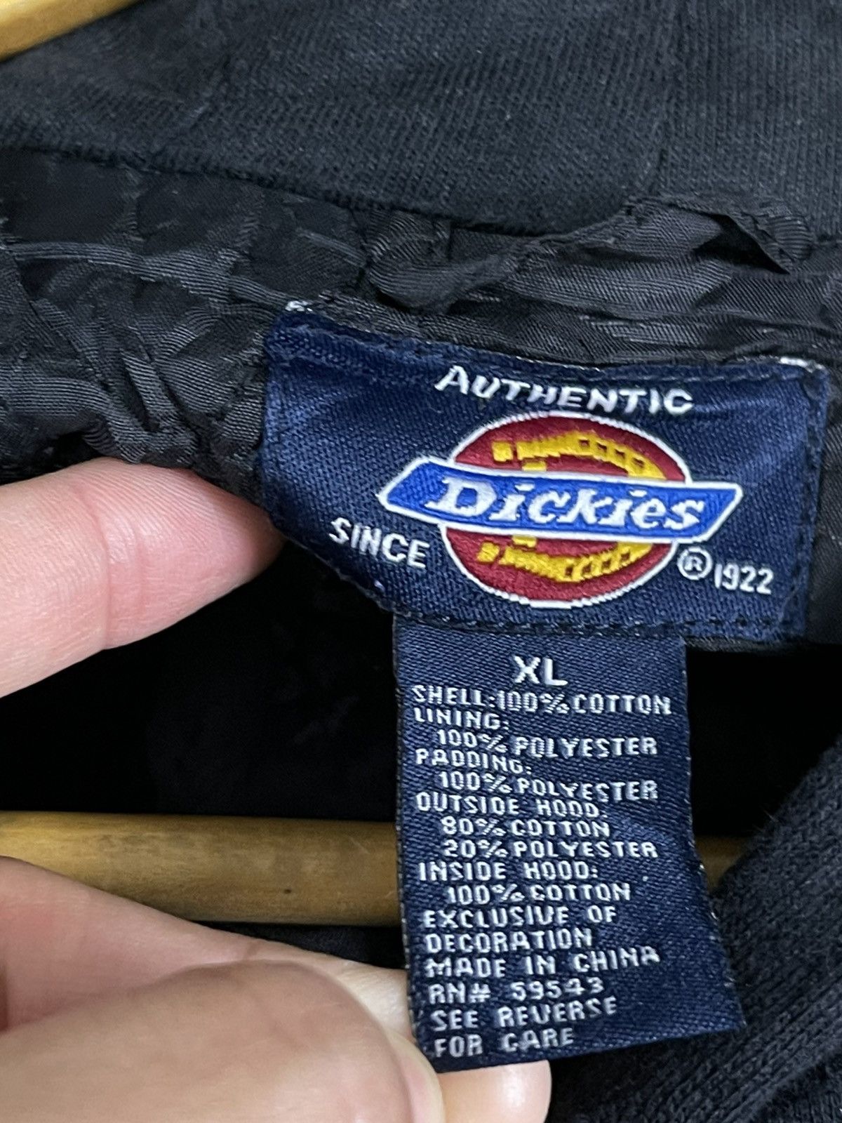 Dickies × Vintage Vintage Dickies Zipper Jacket Size US XL / EU 56 / 4 - 14 Thumbnail