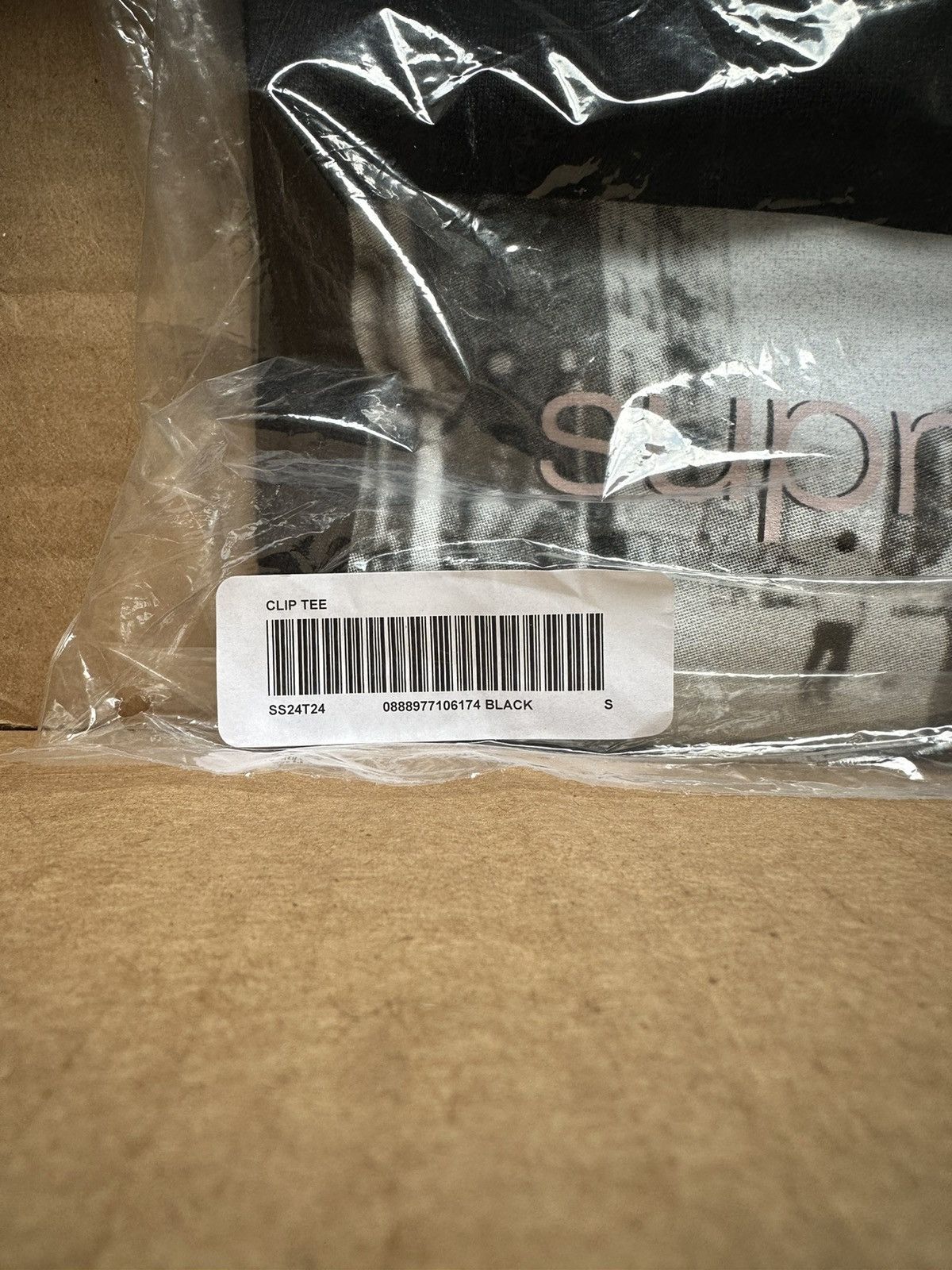 Supreme Supreme Crew 96 Tee Black Small Size US S / EU 44-46 / 1 - 3 Thumbnail