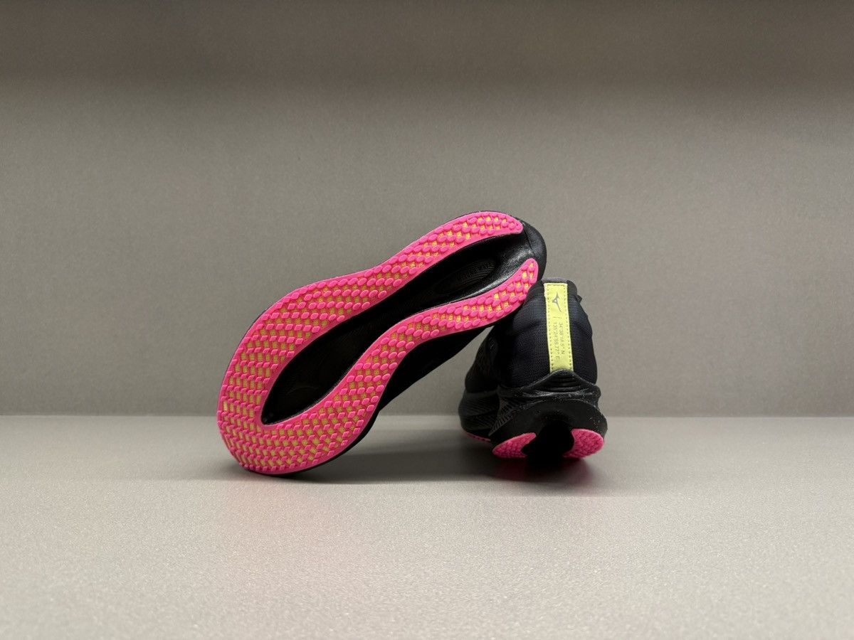 Mizuno Mizuno Wave Rebellion Pro 2 Black Silver Pink Tetra Size US 9.5 / EU 42-43 - 9 Thumbnail