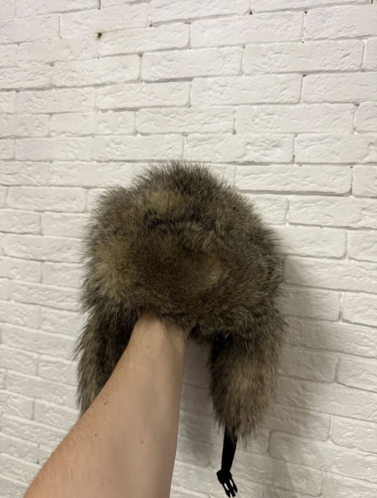 Other Y2K Ushanka Fur Trapper Hat Avantgarde Mohair Heavyweight Size ONE SIZE - 1 Thumbnail