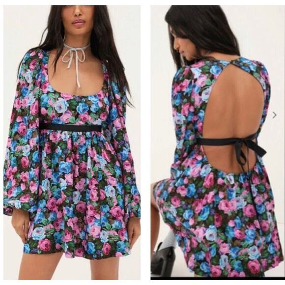 For Love & Lemons For Love & Lemons Maggie Mini Dress Size Small NWT Retails $ Size S / US 4 / IT 40 - 2 Thumbnail