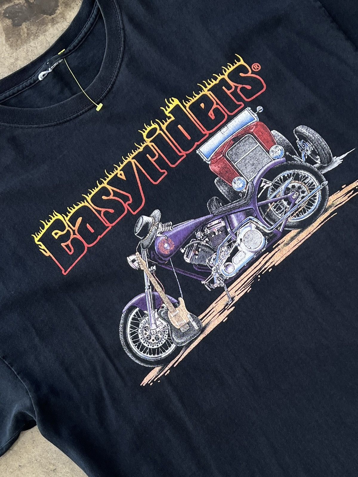 Harley Davidson Vintage 2000s Easyrider Motorcycle Tee XL Size US XL / EU 56 / 4 - 1 Thumbnail