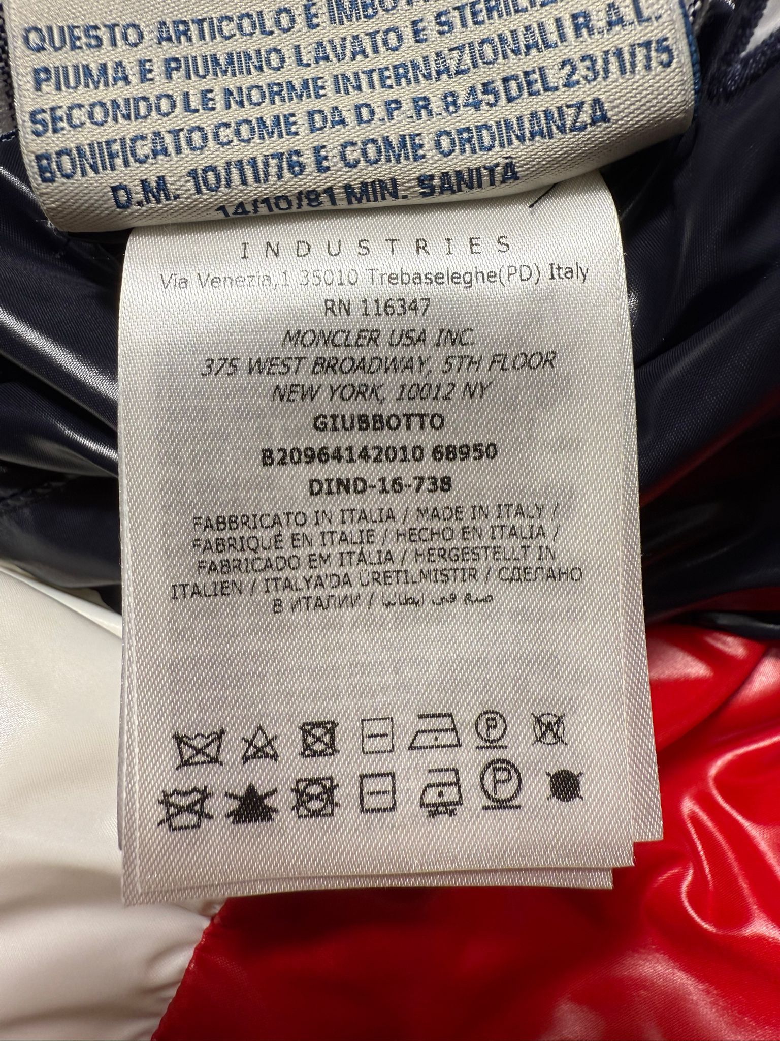 Moncler × Thom Browne Moncler x Thom Browne American Flag Reversible Puffer Jacket Size US M / EU 48-50 / 2 - 8 Thumbnail