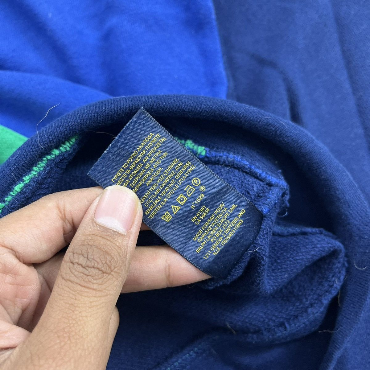 Polo Ralph Lauren 2000s Polo Ralph Lauren Fur ZipHoodie IfSixWasNine LGB Style Size US XL / EU 56 / 4 - 8 Thumbnail