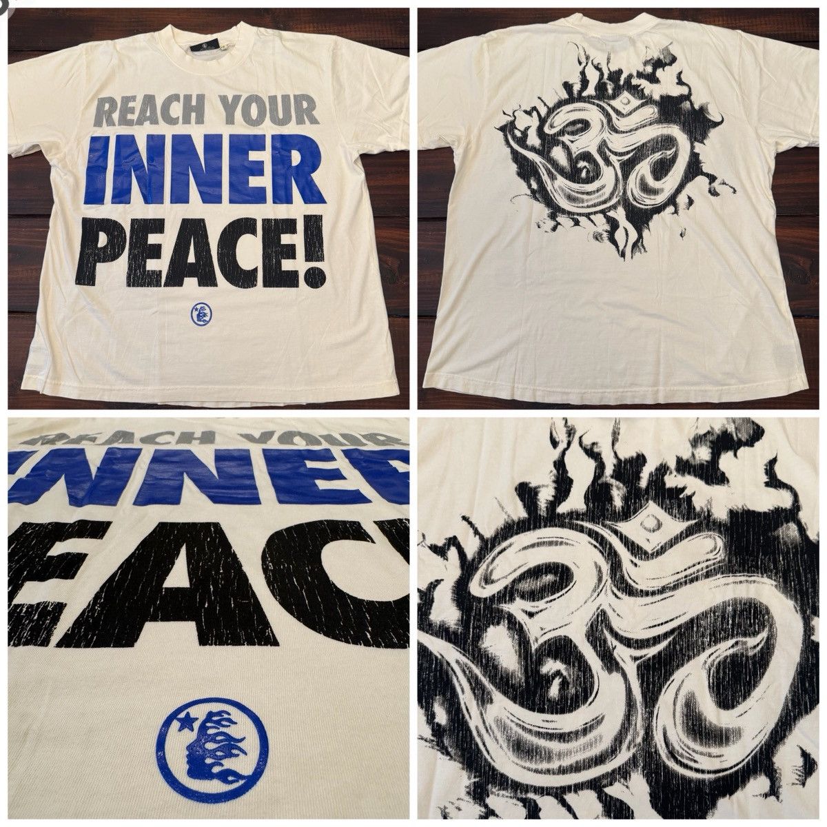 HELLSTAR HELLSTAR Inner Peace T-Shirt Size US XL / EU 56 / 4 - 1 Thumbnail