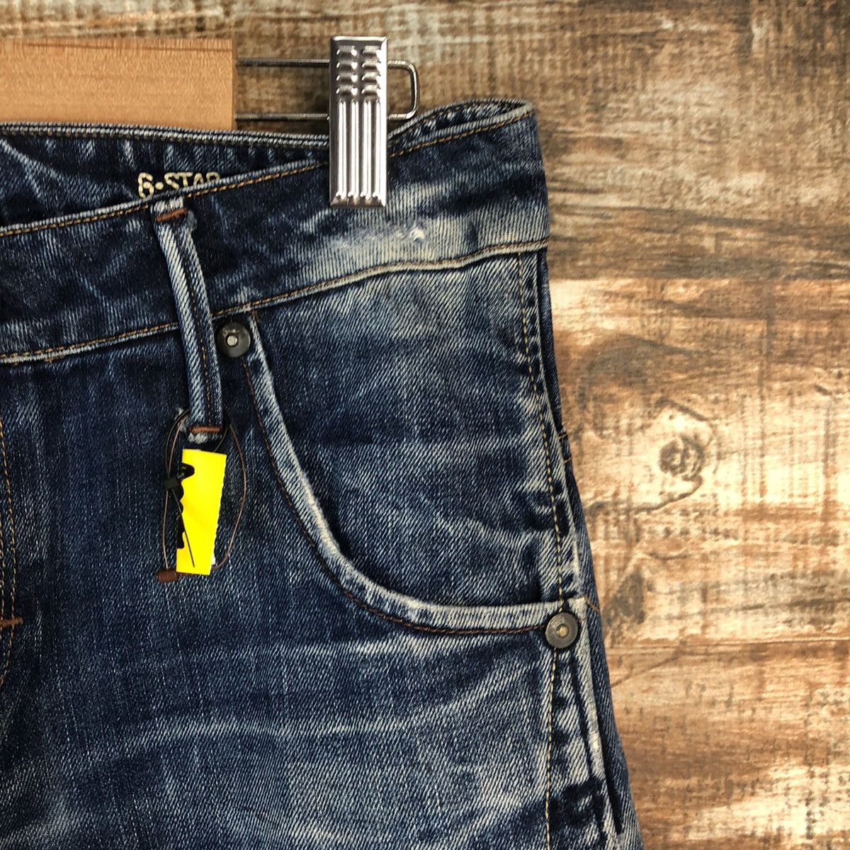 G-Star G Star Blue faded ripped Distressed Denim Pants #A2077 Size US 28 / EU 44 - 8 Thumbnail