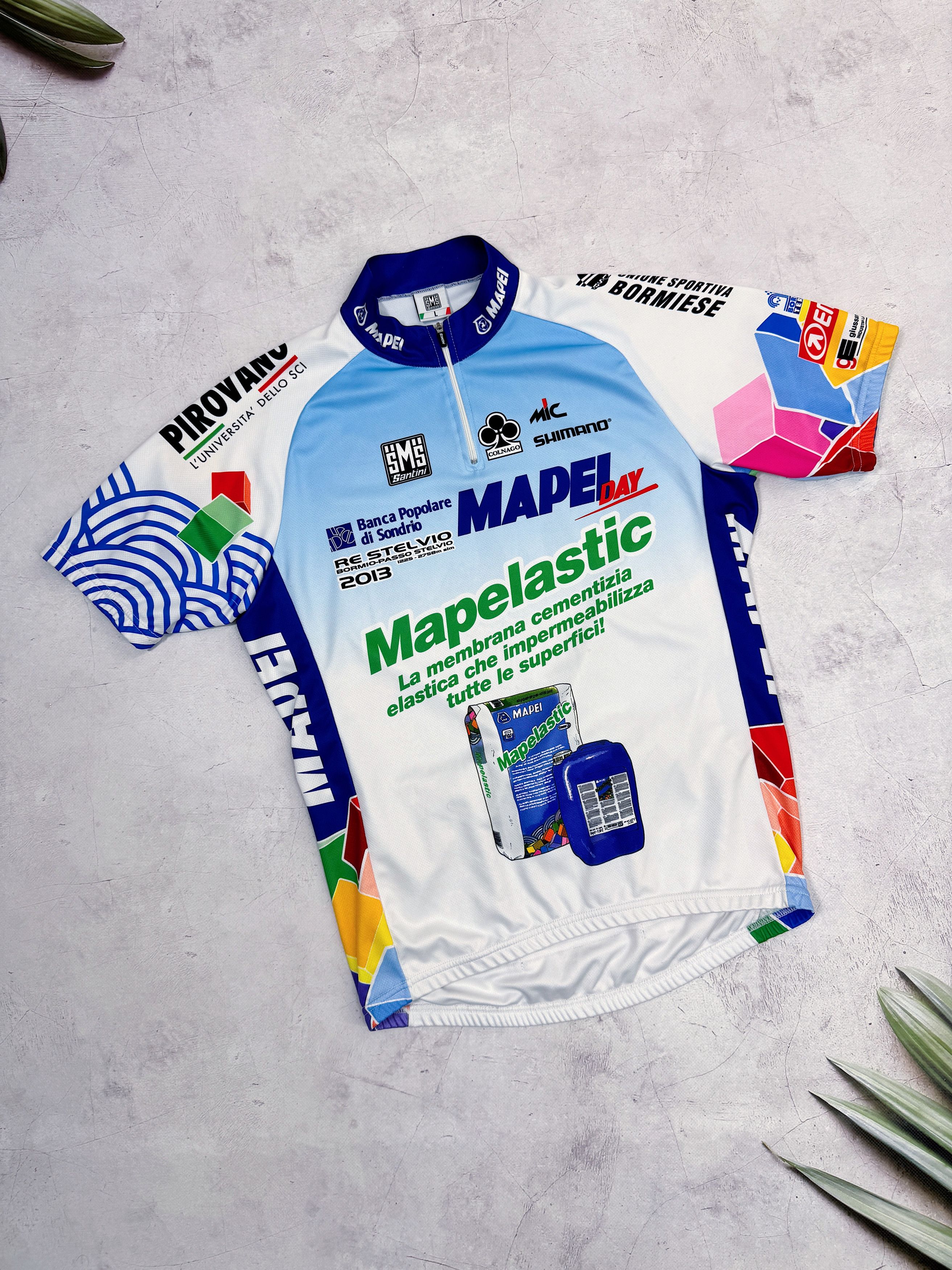Sports Specialties × Vintage Santini Mapei Day Cycling Jersey Colnago 2013 Size US M / EU 48-50 / 2 - 1 Thumbnail
