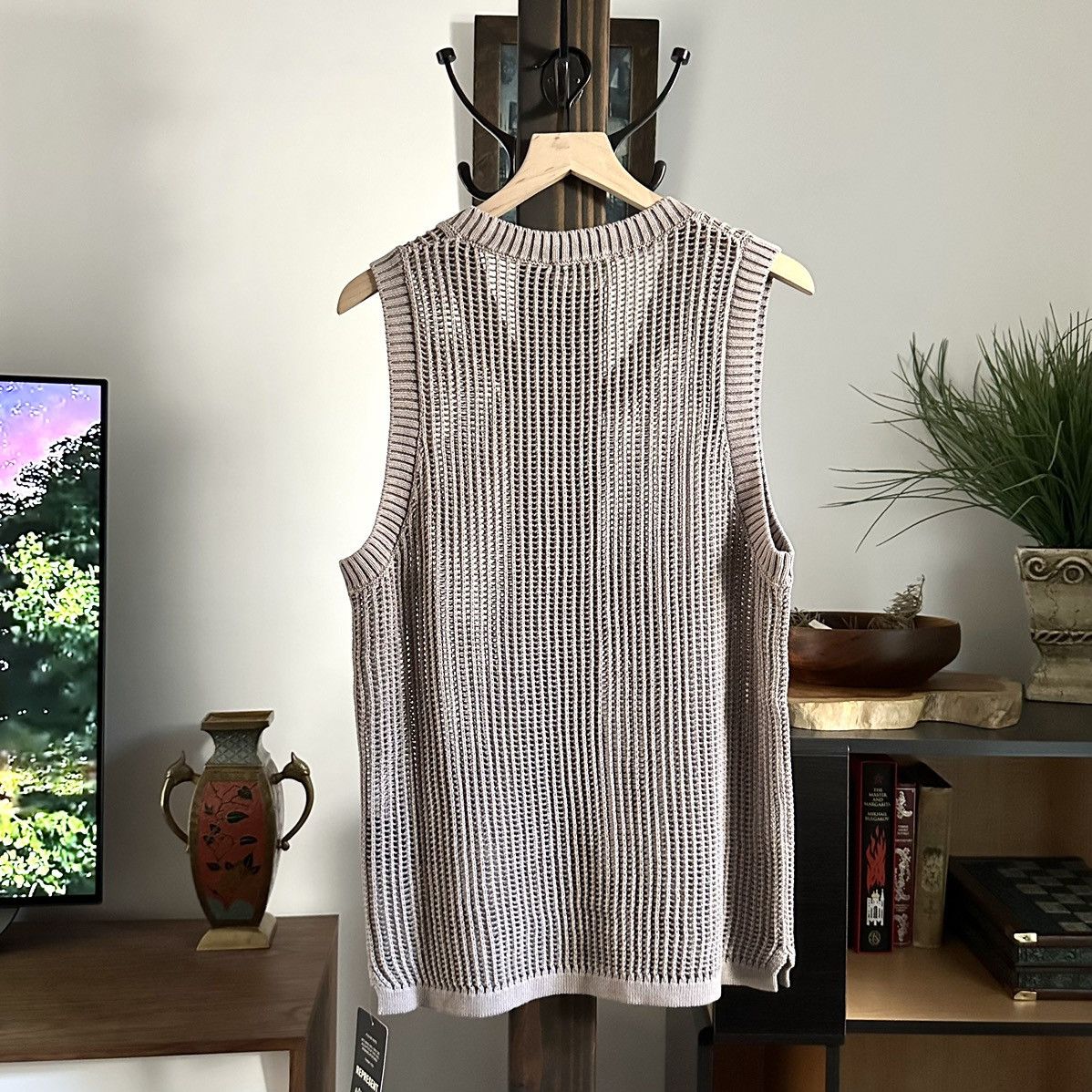 Represent Clo. 🌿Represent Clo Washed Knit Vest - Dawn🌿 Size US L / EU 52-54 / 3 - 3 Thumbnail