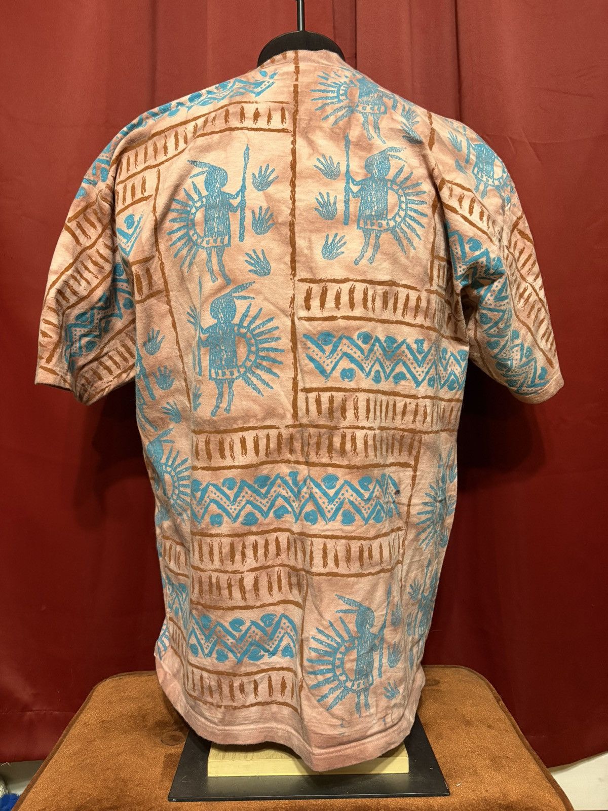 Vintage Vintage Grand Canyon Tshirt 90’s All Over Print Hieroglyph Size US XXL / EU 58 / 5 - 2 Thumbnail