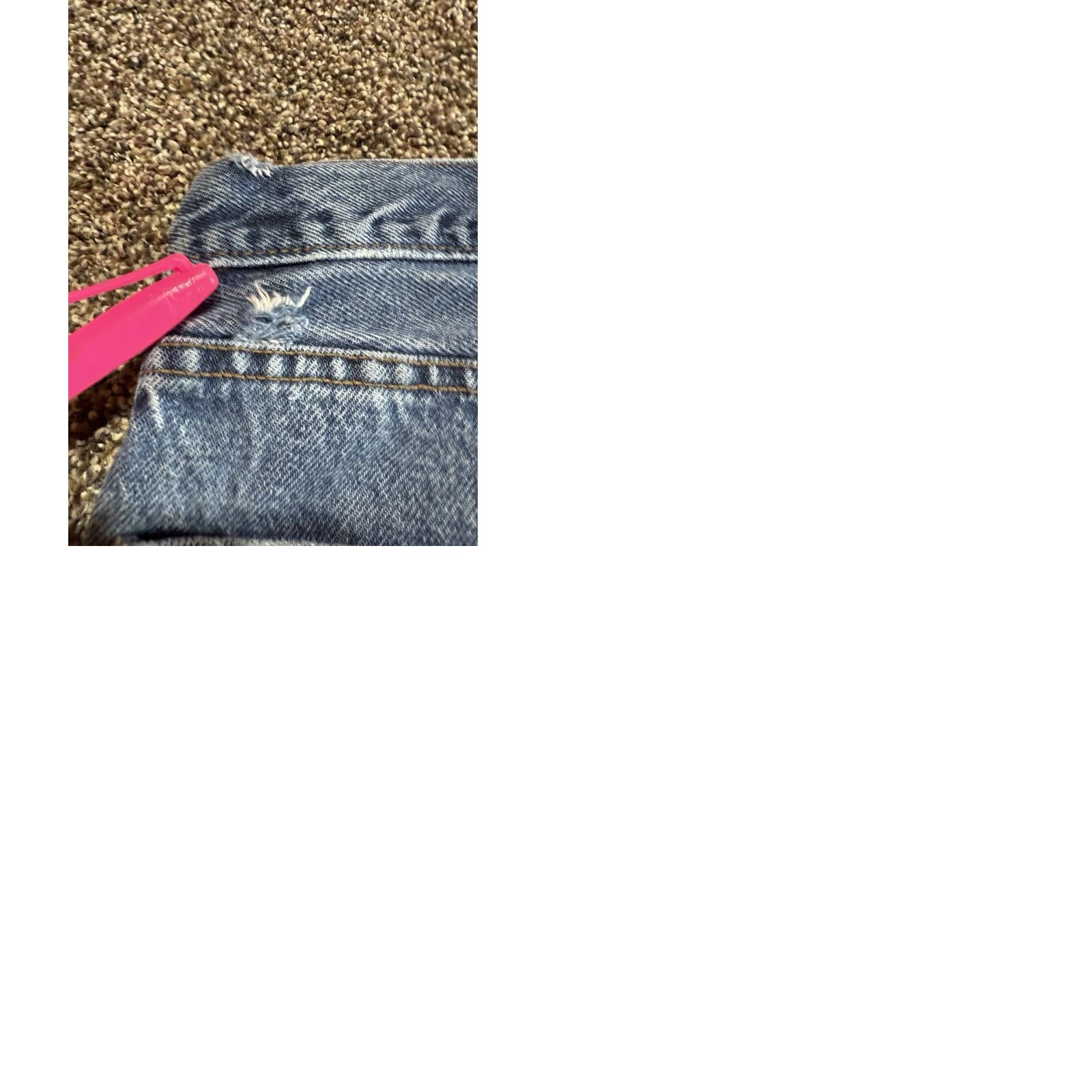Levi's Levis Jeans Men 36 Blue Denim 36X32 Straight Regular Belt Loop Size US 36 / EU 52 - 10 Thumbnail