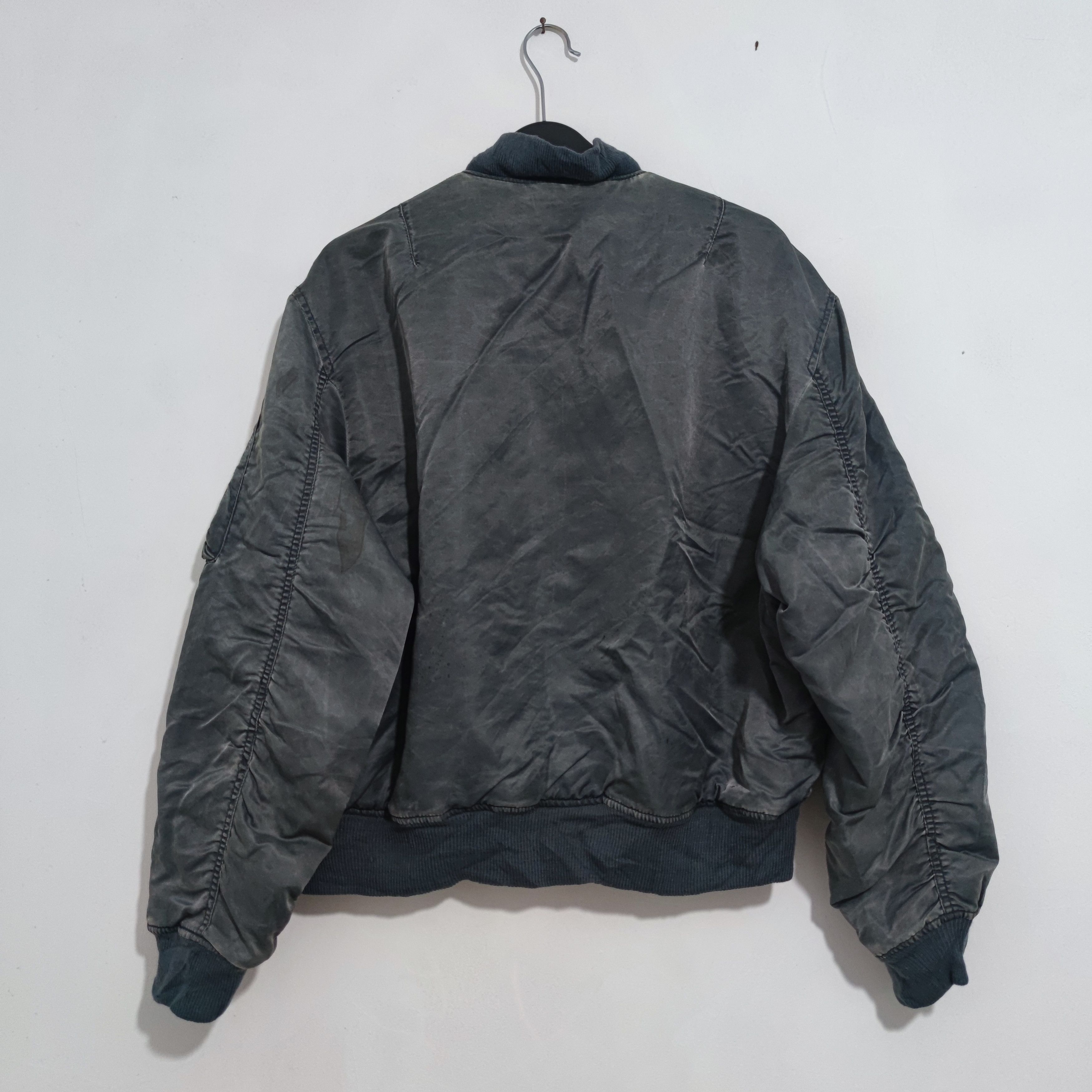 Alpha Industries × Vintage Reversibel MA1 Military Bomber Jacket Size US M / EU 48-50 / 2 - 8 Thumbnail