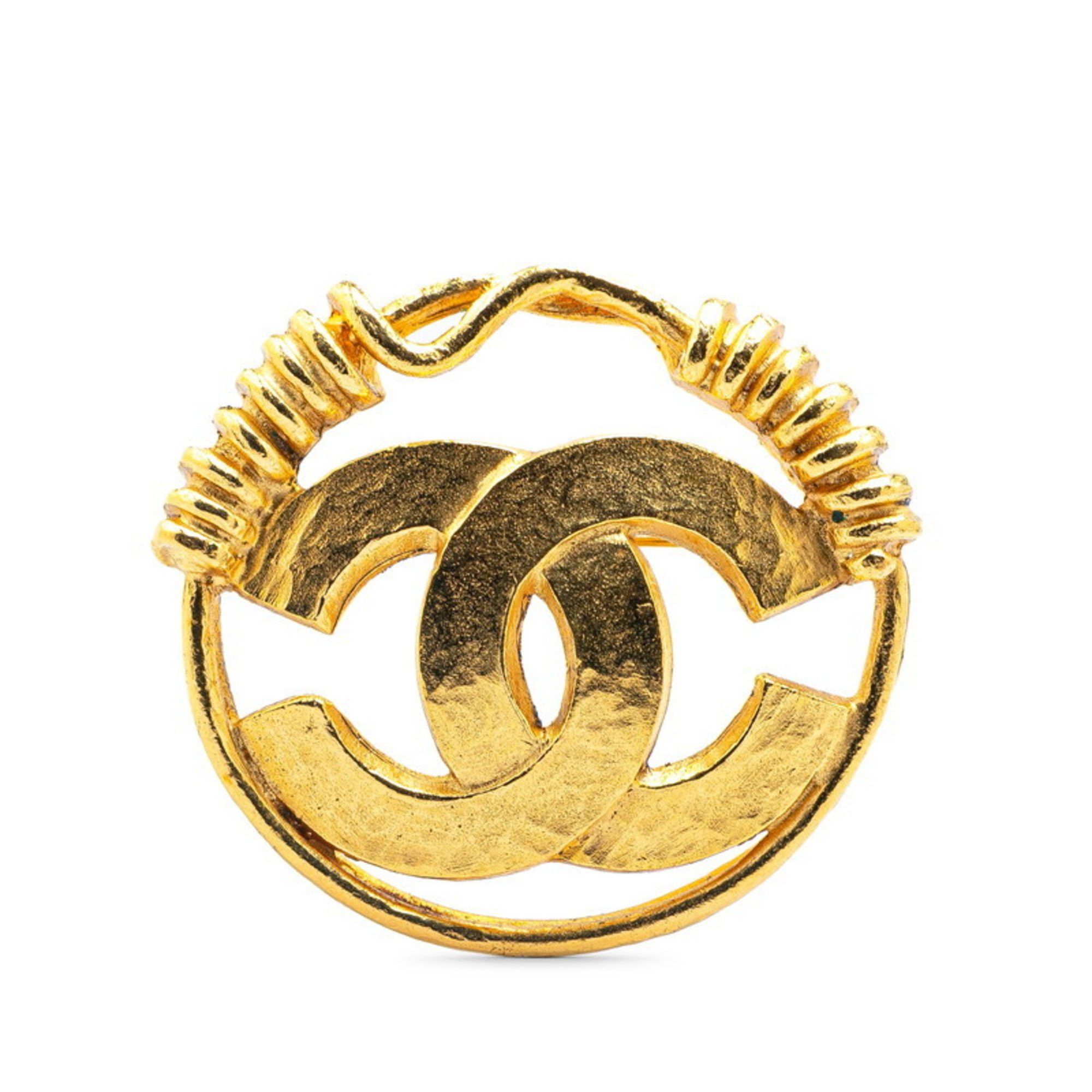 Chanel Chanel Coco Mark brooch Size ONE SIZE - 1 Thumbnail
