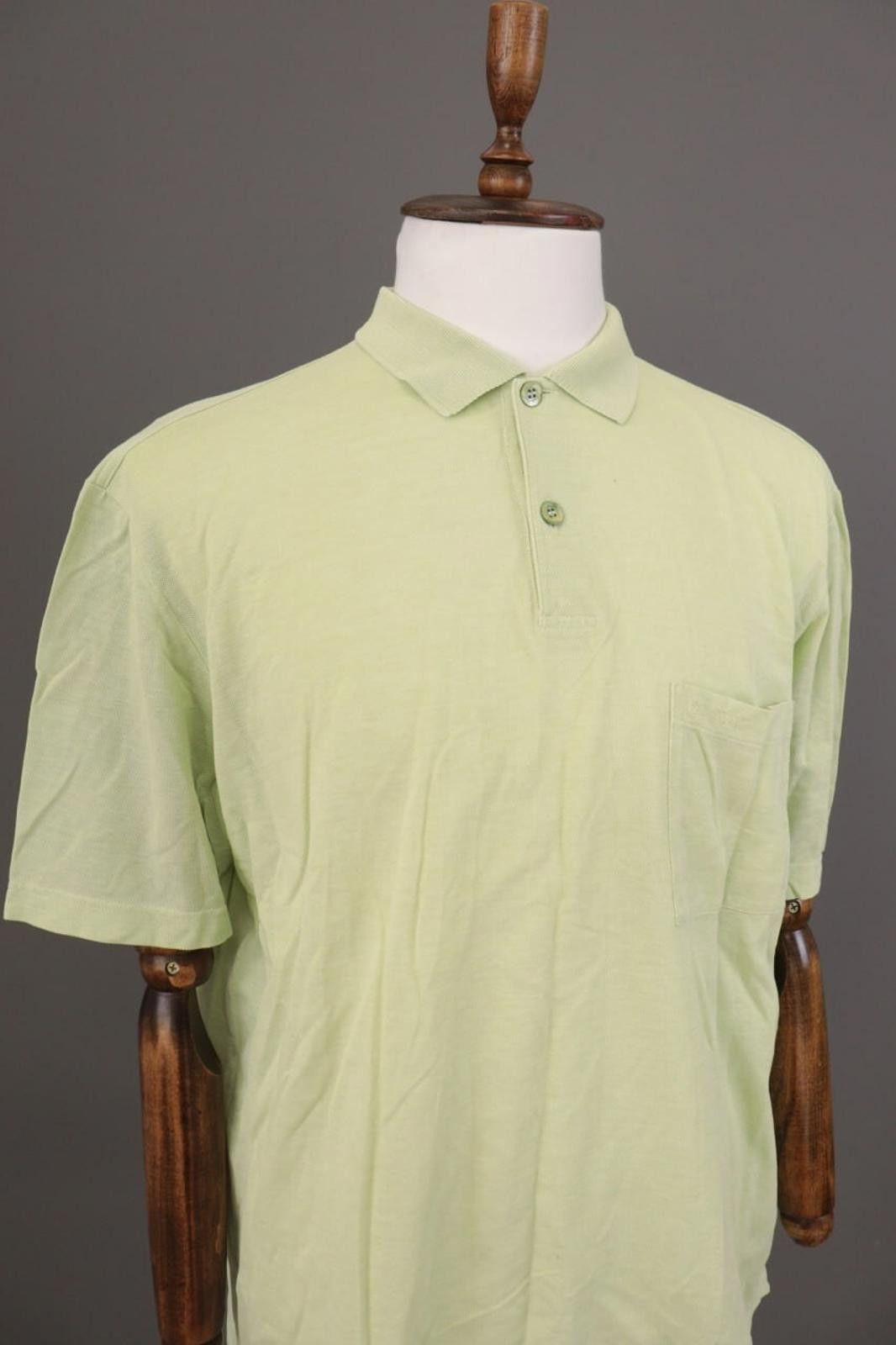 Pal Zileri Pal Zileri Gruppo Forall Green Polo Shirt Size 2XL / XXL Size US XXL / EU 58 / 5 - 4 Thumbnail