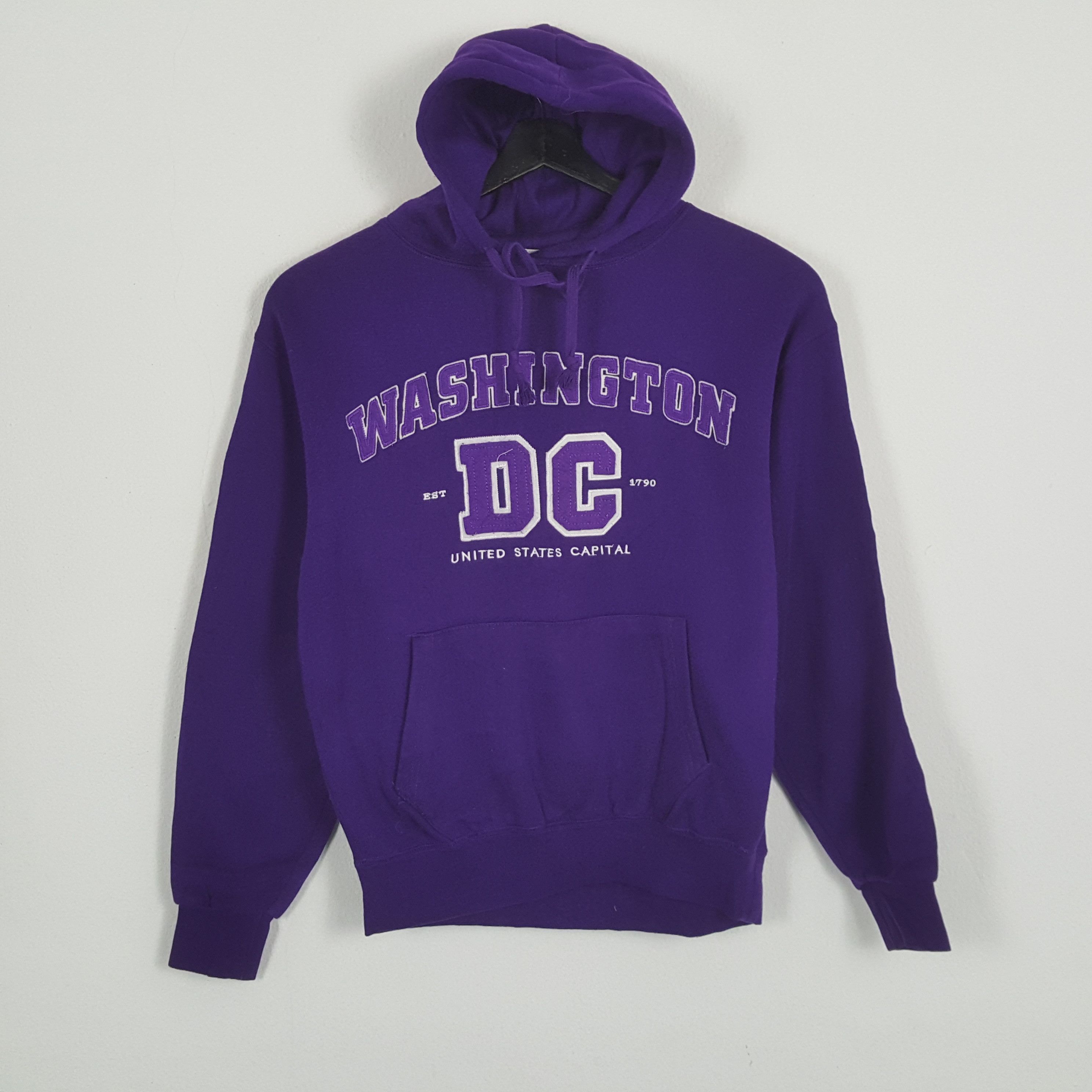 Vintage WASHINGTON DC United States Center Design Hoodies Size US M / EU 48-50 / 2 - 1 Thumbnail