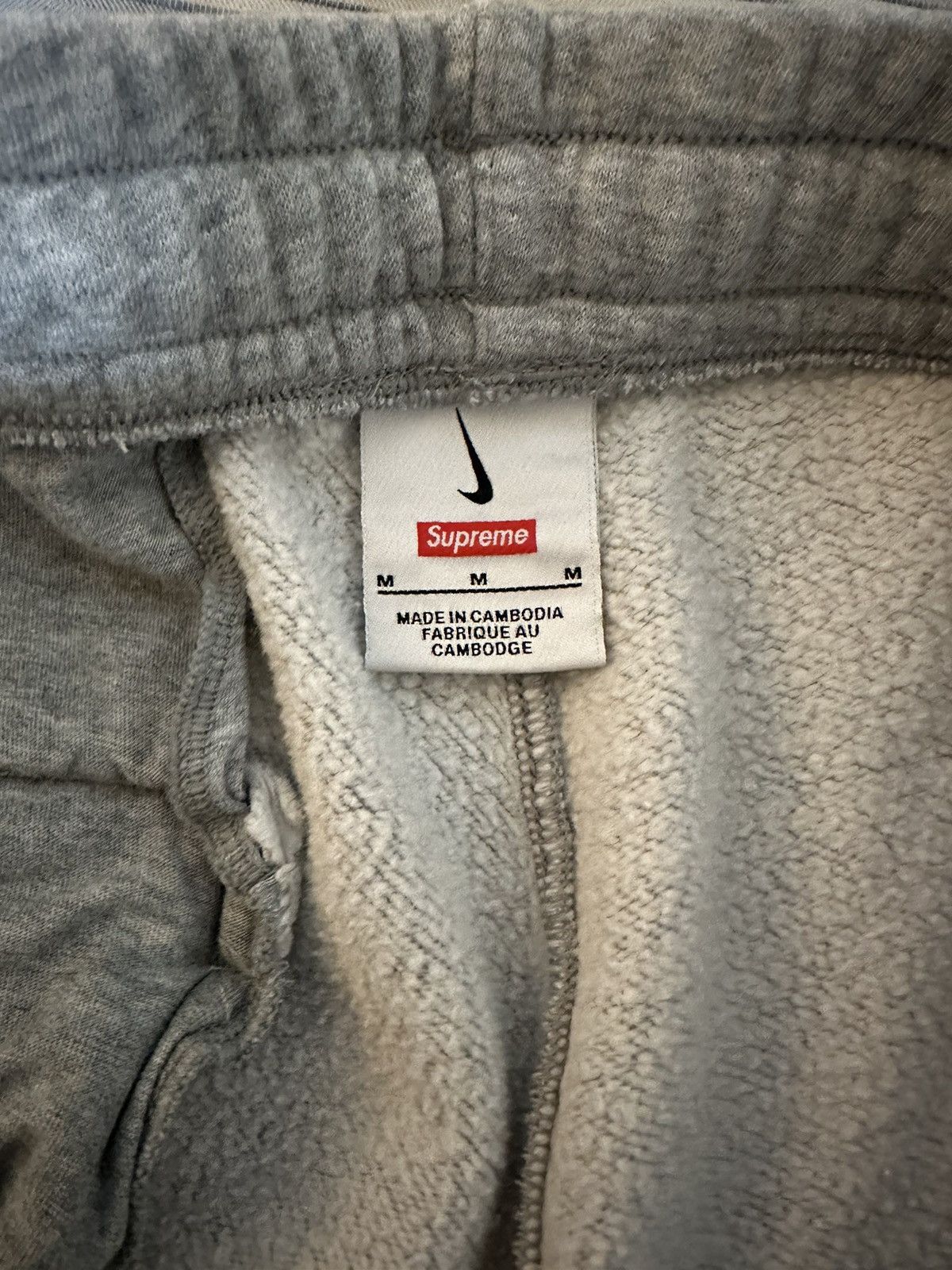 Supreme Supreme Nike Arc Sweatpant Heather Grey | Grailed