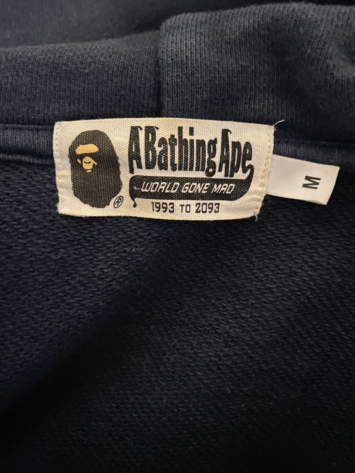 Bape Bape shark pullover navy Size US M / EU 48-50 / 2 - 8 Thumbnail