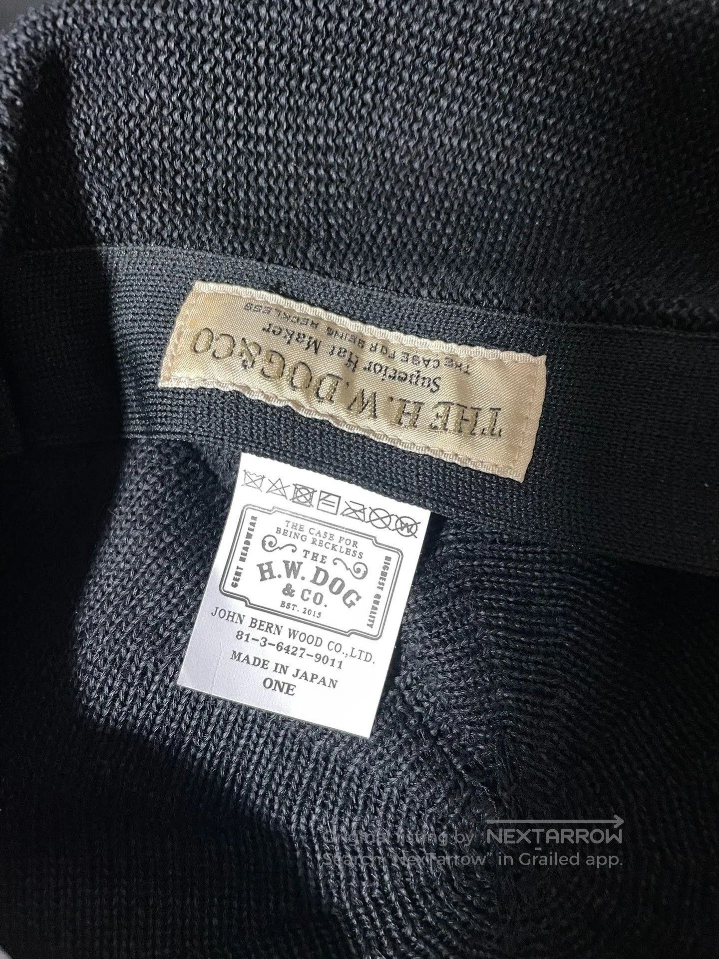 THE H.W.DOG&CO. H.W.Dog Summer Beret. Size ONE SIZE - 3 Thumbnail