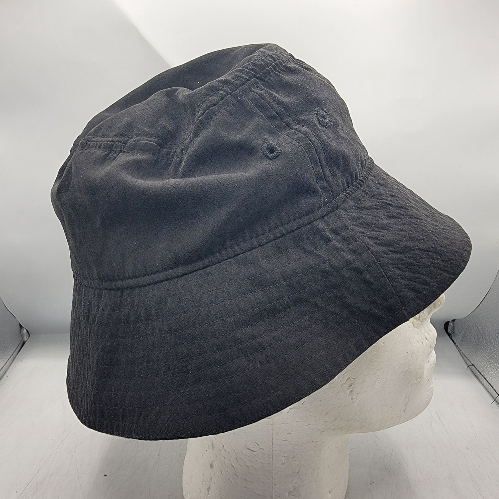 H&M H&M Black Medium Large Bucket Hat Casual Outdoors Fashion Co Size ONE SIZE - 4 Thumbnail