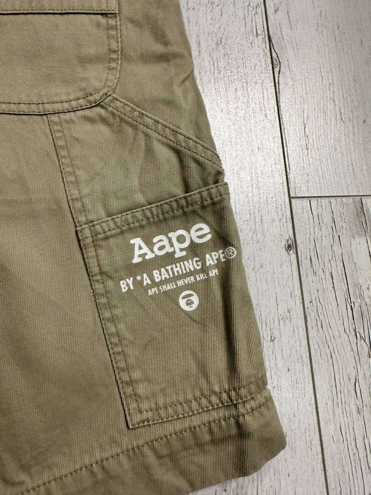 Aape Vintage carpenter shorts A Bathing Ape bape Size US 32 / EU 48 - 6 Thumbnail