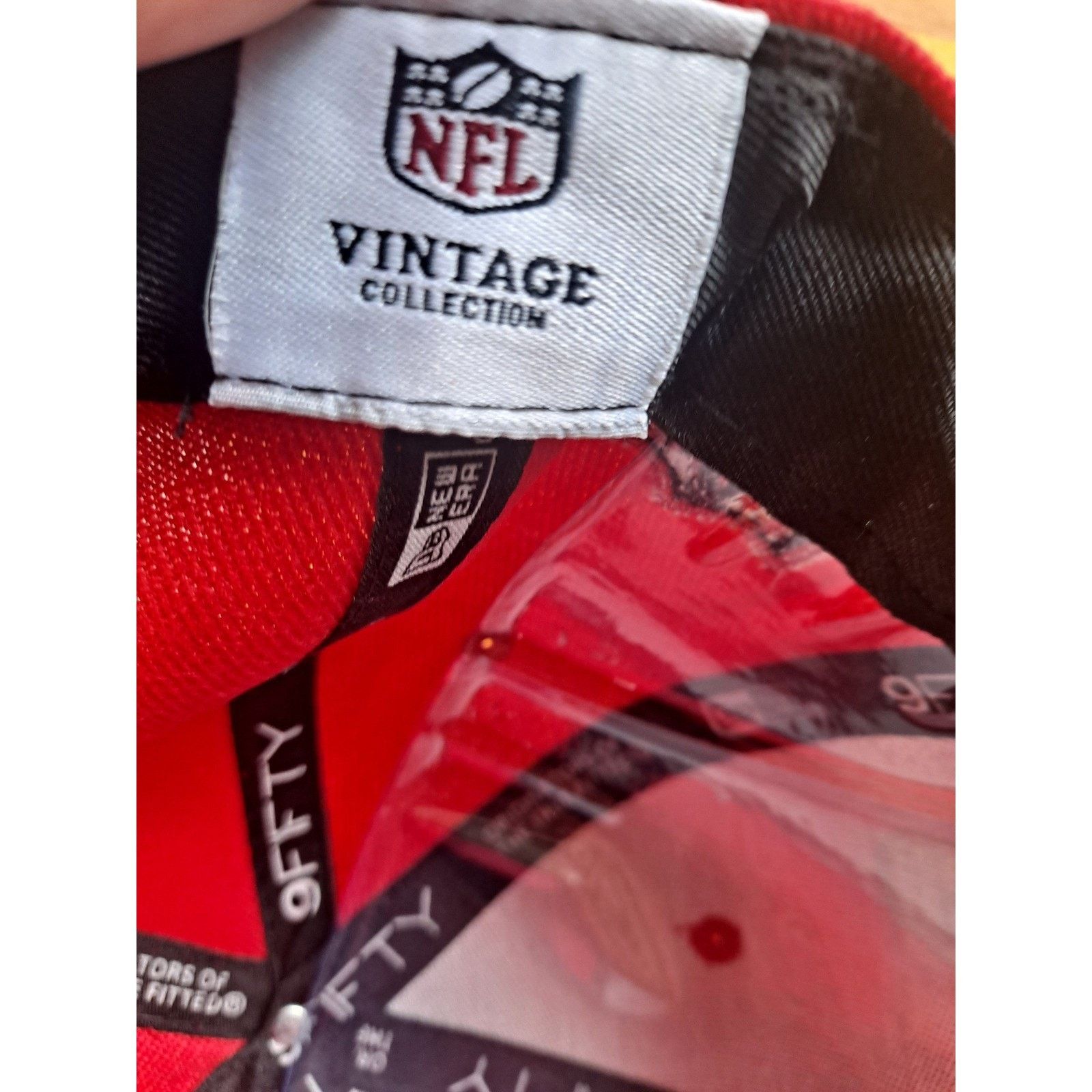 New Era Kansas City Chiefs New Era 9FIFTY NFL Hat Cap Snapback Red Size ONE SIZE - 10 Thumbnail