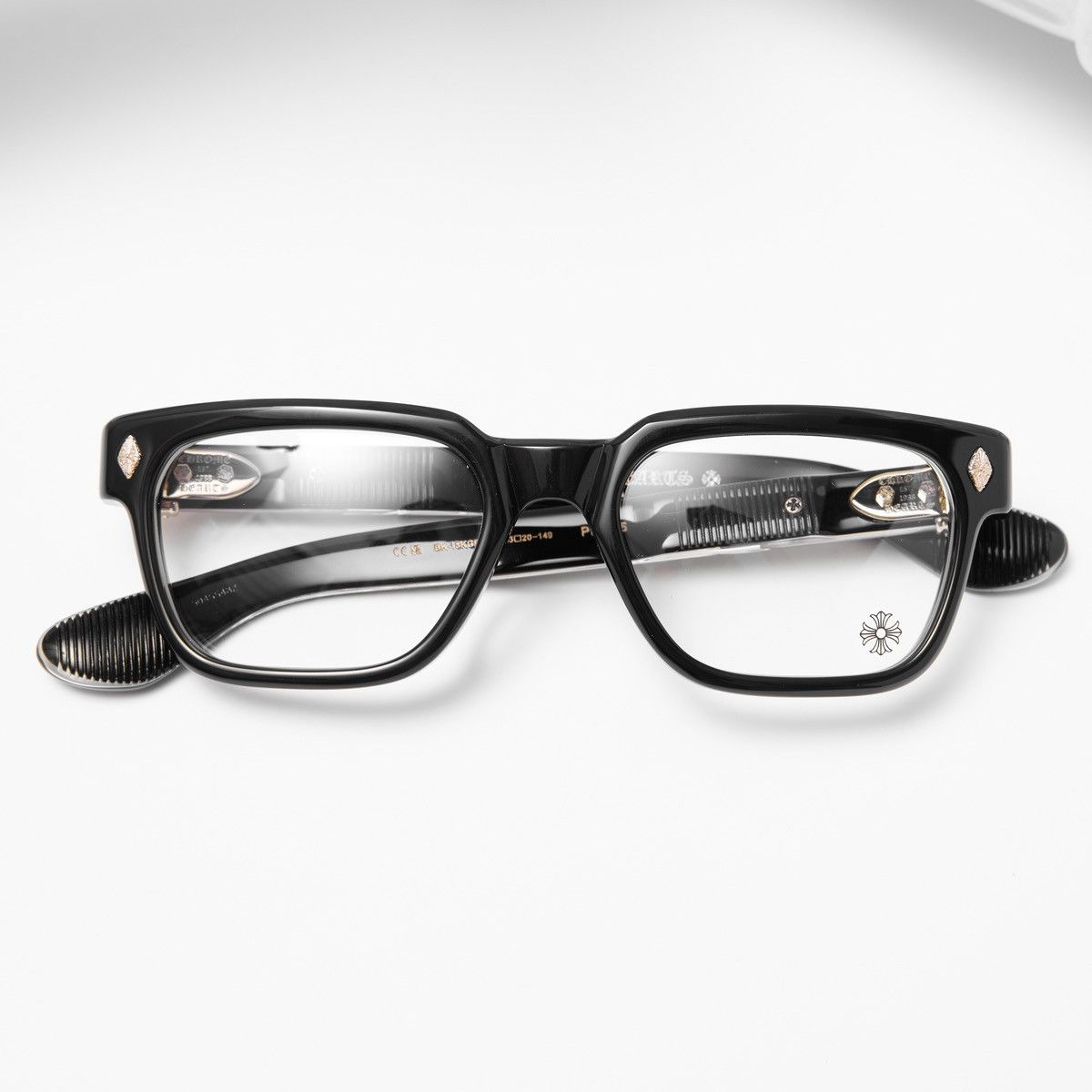 Chrome Hearts CHROME HEARTS PEN 15 BLACK - 18KGP GLASSES Size ONE SIZE - 7 Thumbnail