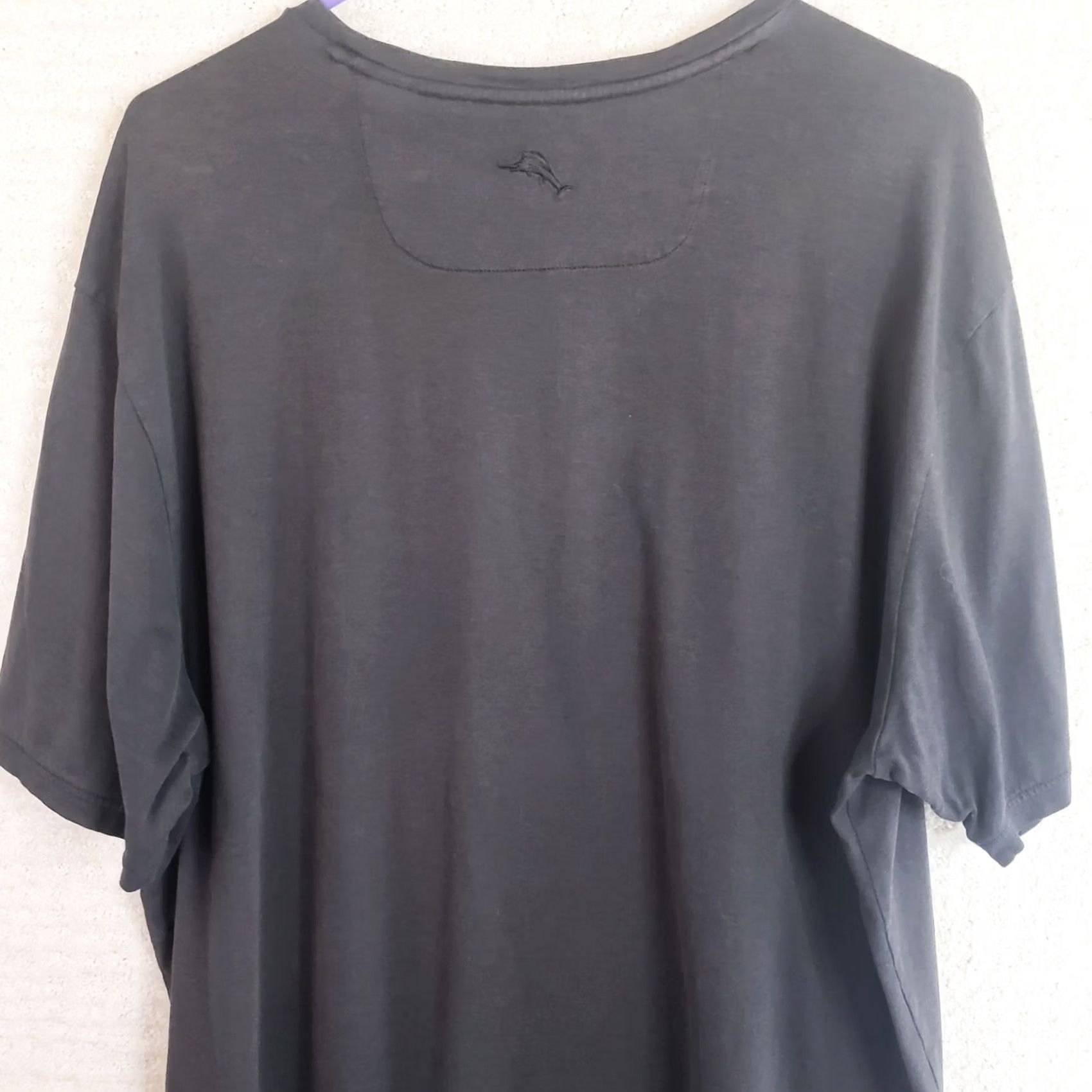 Tommy Bahama Tommy Bahama Shirt Mens XL Black Short Sleeve Pocket Tee Cotton Modal Size US XL / EU 56 / 4 - 6 Thumbnail