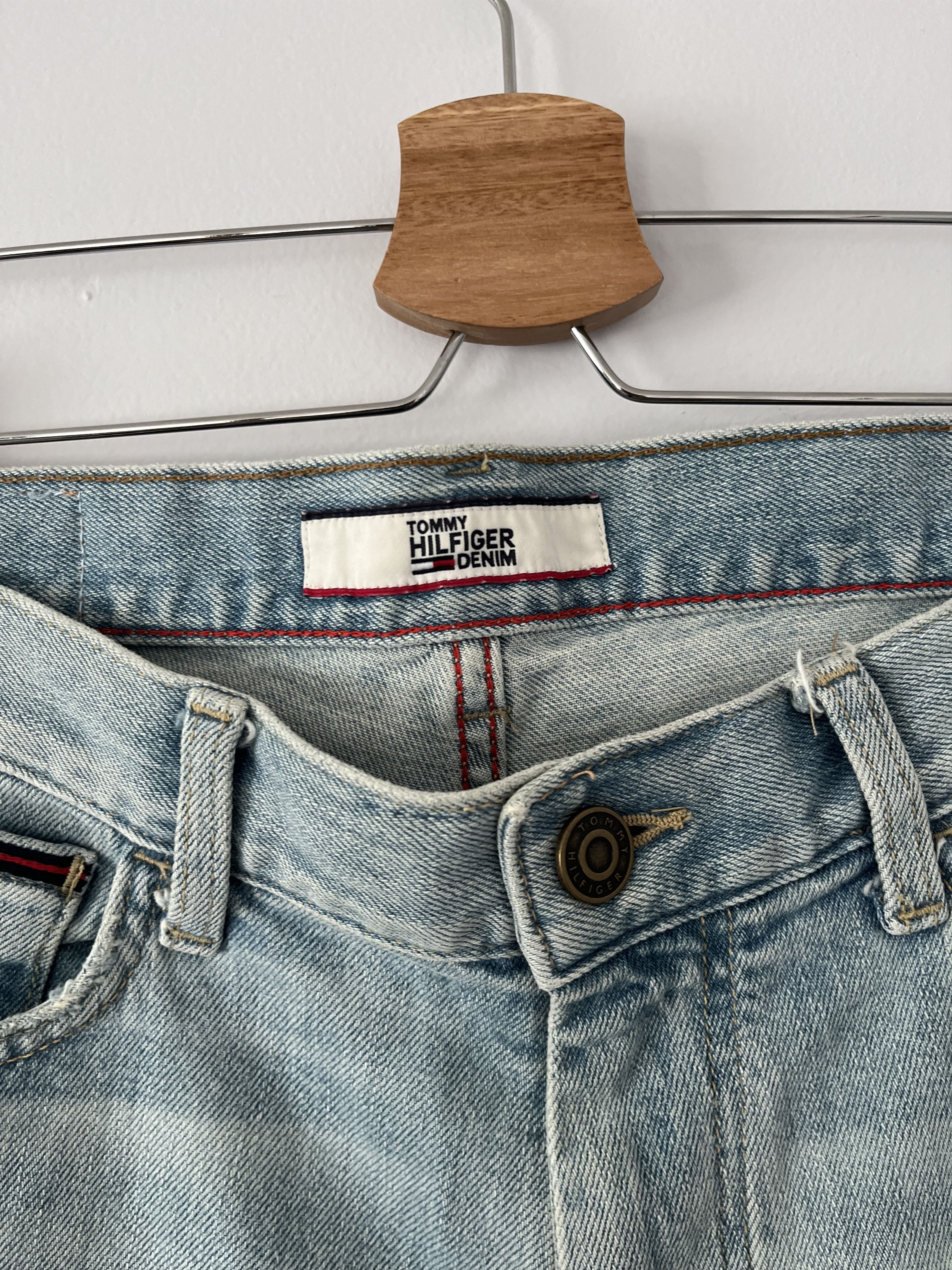 Tommy Hilfiger Ripped Denim Jeans Size US 32 / EU 48 - 3 Thumbnail