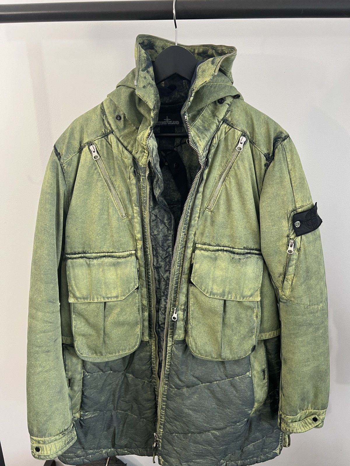 Stone Island Shadow Project Shadow project raso-r 3l double front parka Size US M / EU 48-50 / 2 - 1 Thumbnail