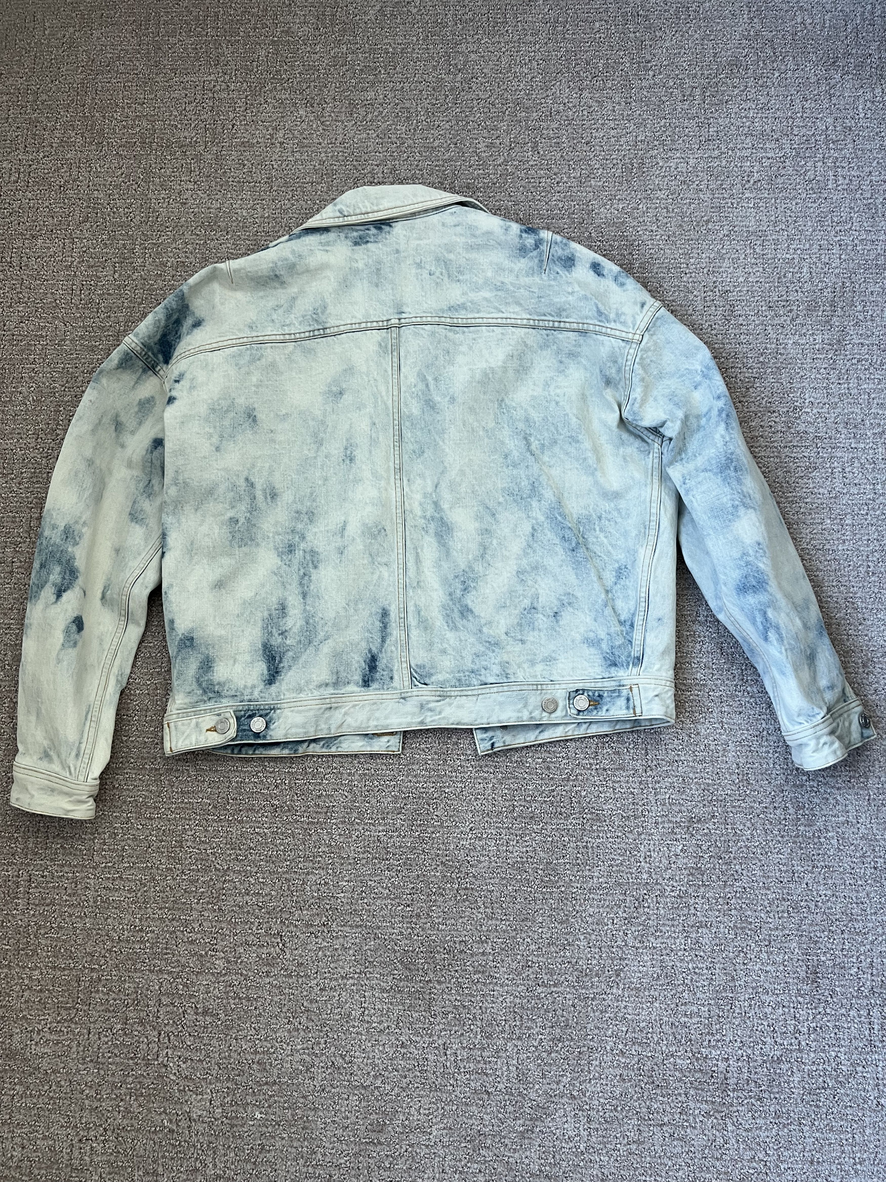 Fear of God Fear of God Distressed Denim Jacket Medium Made in USA Size US M / EU 48-50 / 2 - 5 Thumbnail