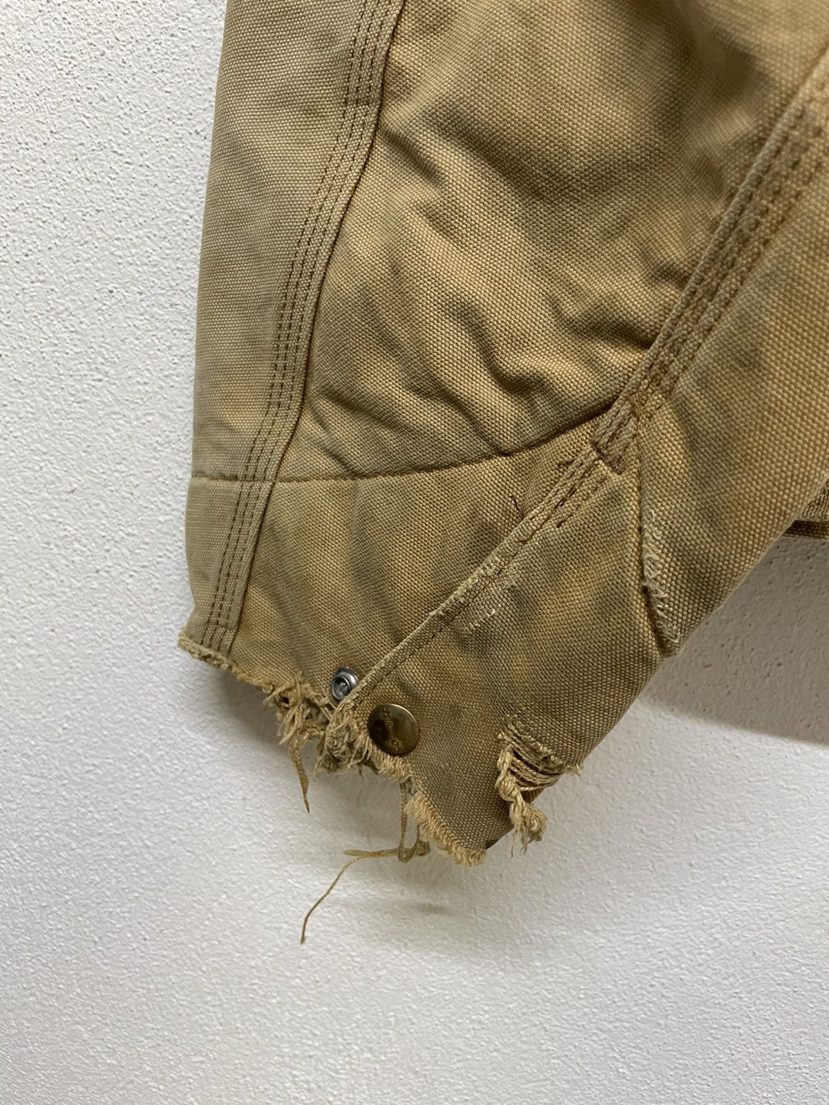 Carhartt Vintage Carhartt Detroit J01 Blanked Lined 6BLJ Jacket Usa Size US XL / EU 56 / 4 - 15 Thumbnail