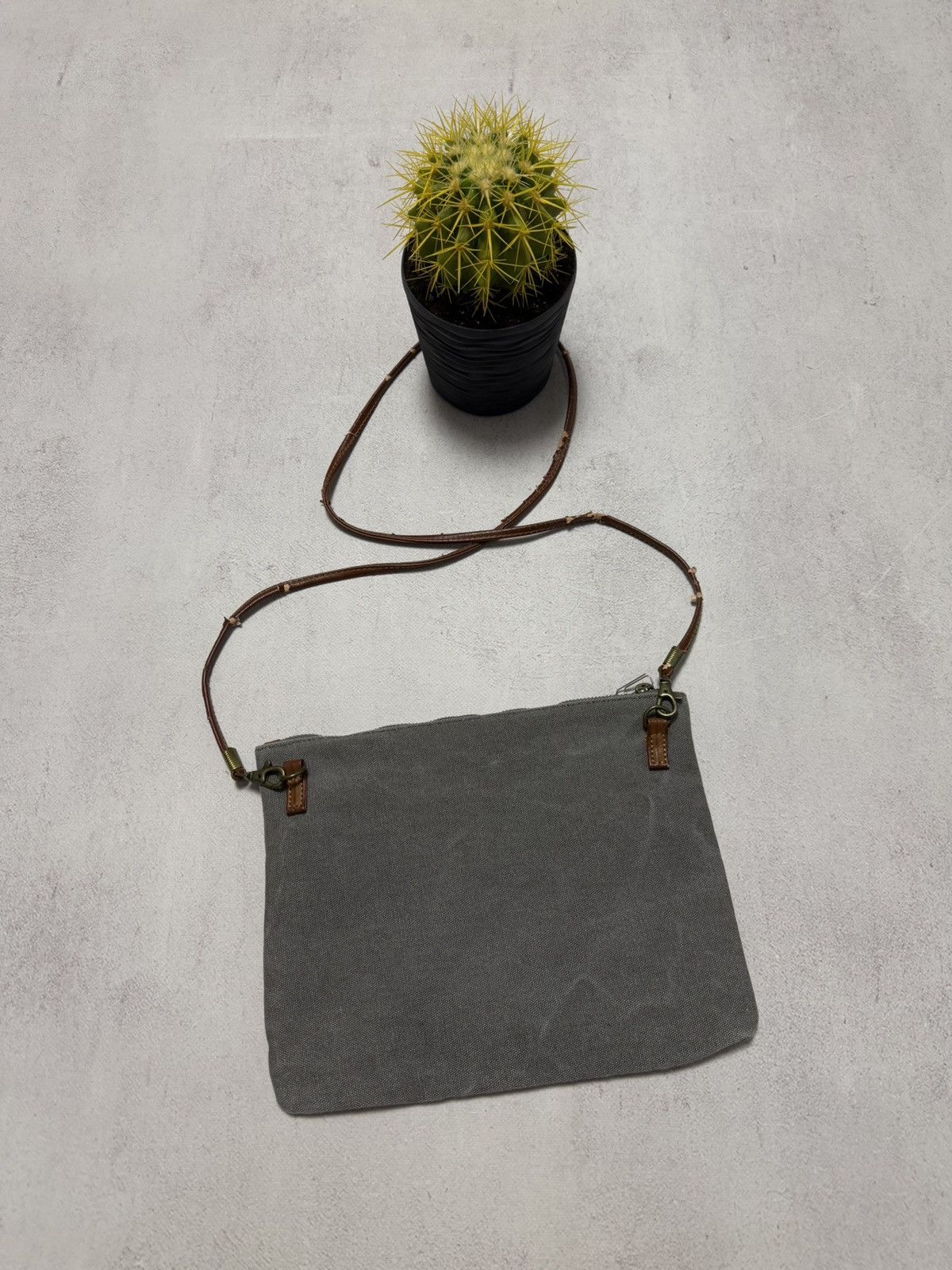If Six Was Nine × Japanese Brand Vintage Skull Denim Messenger Bag Japanese Avantgarde Y2K Size ONE SIZE - 3 Thumbnail