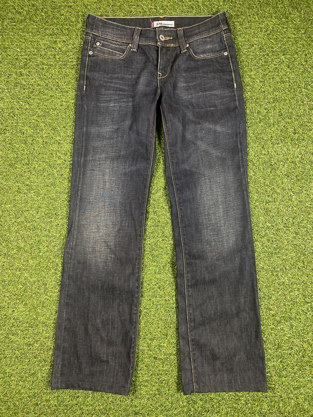 Levi's × Vintage Vintage 90s Levi’s denim faded jeans streetwear size 29x34 Size 29" - 1 Thumbnail