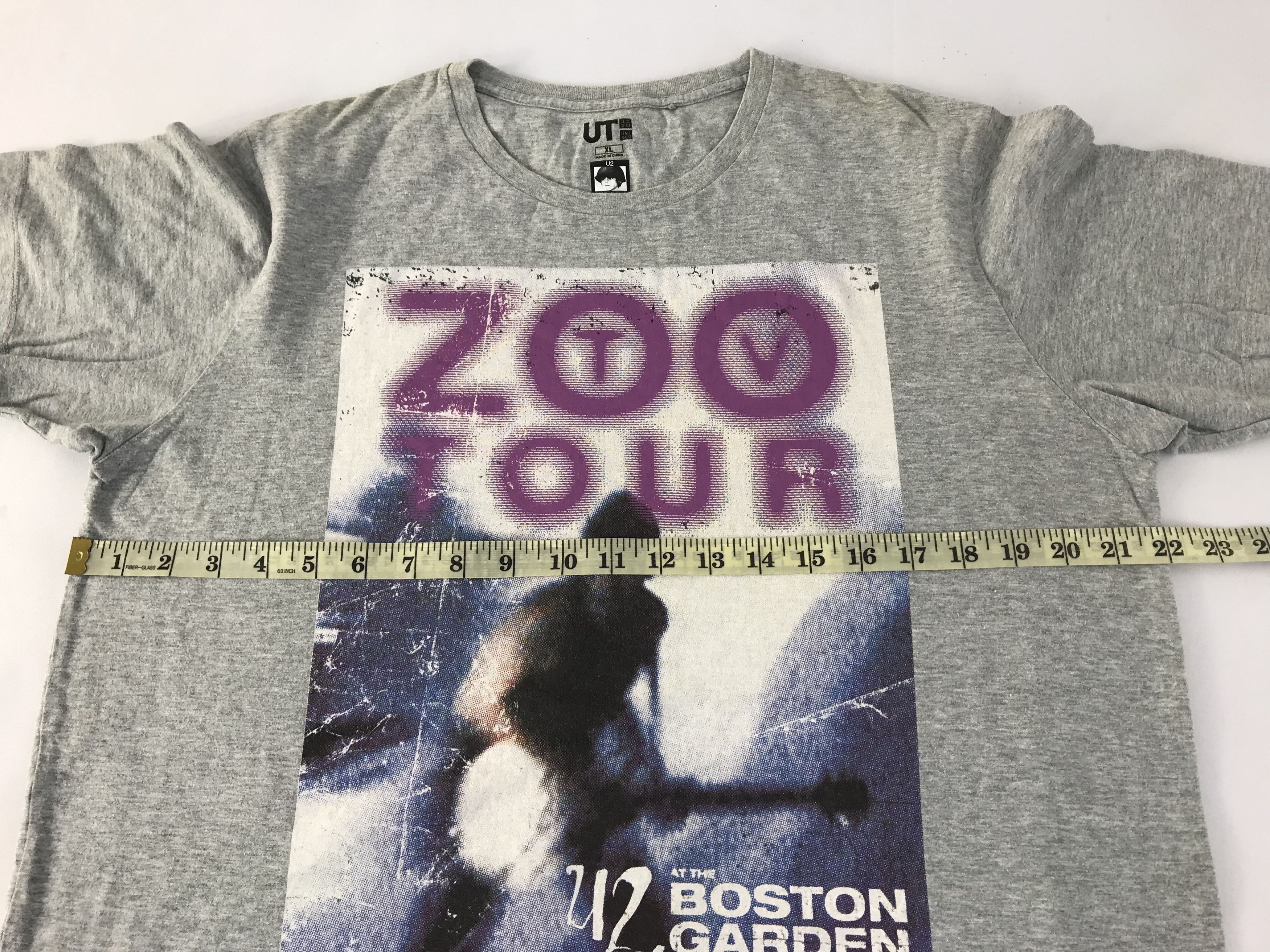 Band Tees U2 Zoo Tour ‘92 Boston Garden Poster Logo Tee Size US L / EU 52-54 / 3 - 8 Thumbnail