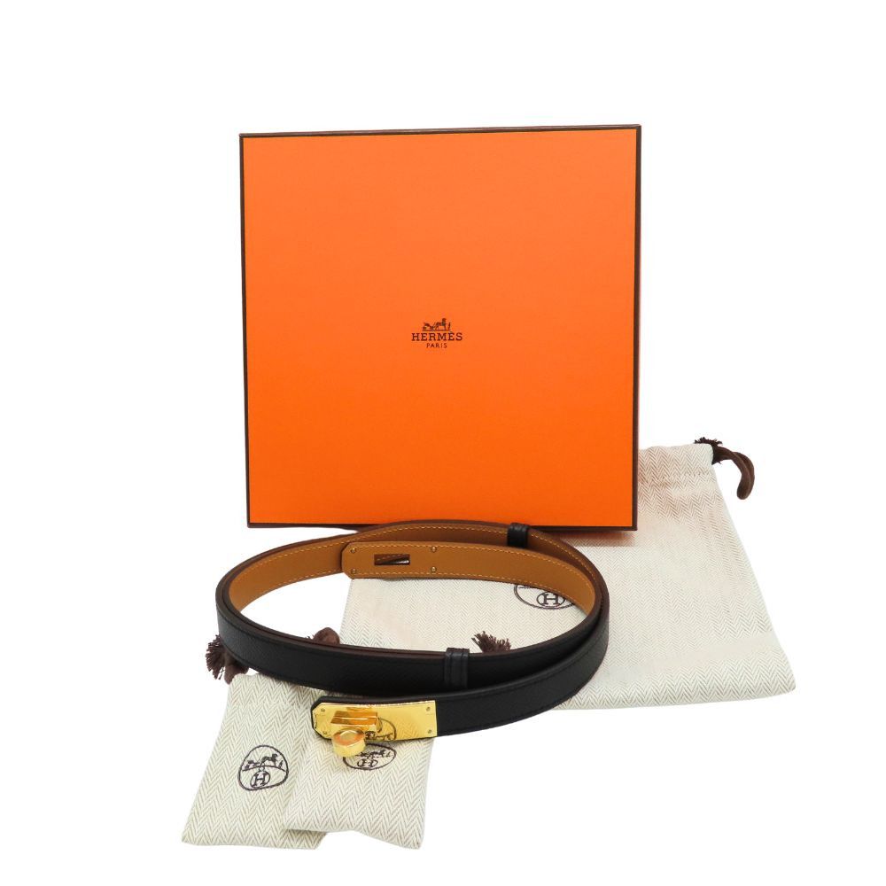 Hermes Hermes Hermes Kelly Belt Epsom Belt Leather Belt DUTY FREE for USA Size ONE SIZE - 1 Thumbnail
